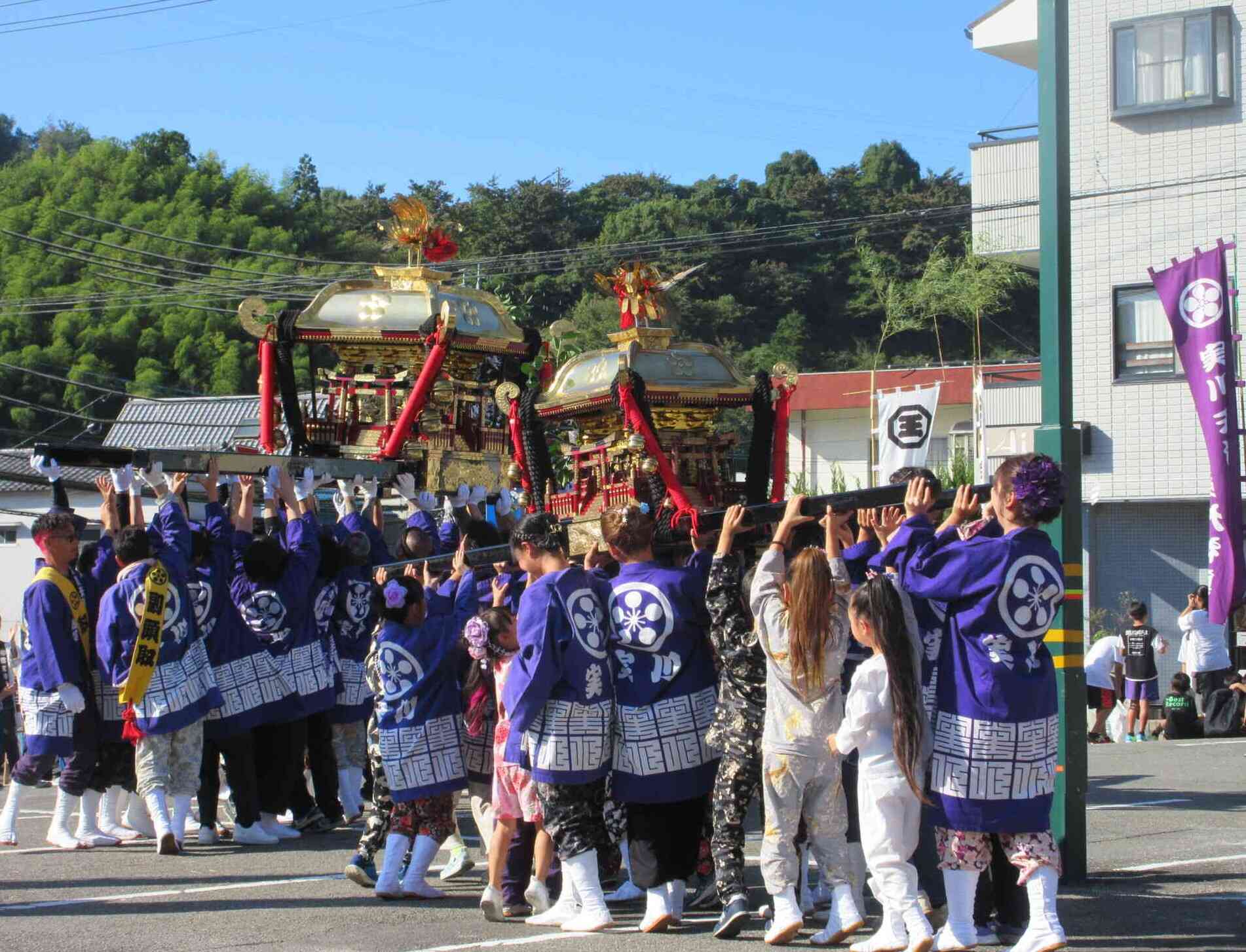 神輿保存会の皆さん、ありがとうございました。