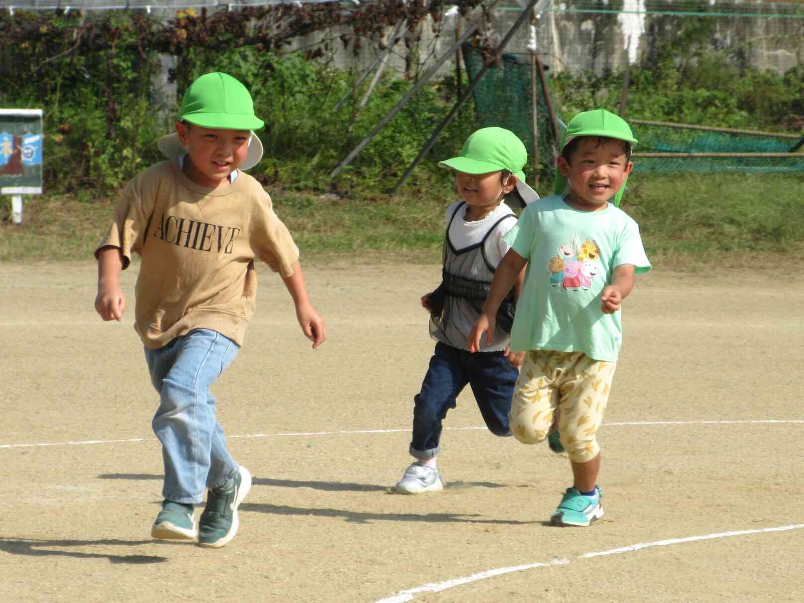 走るの速くなったよ！