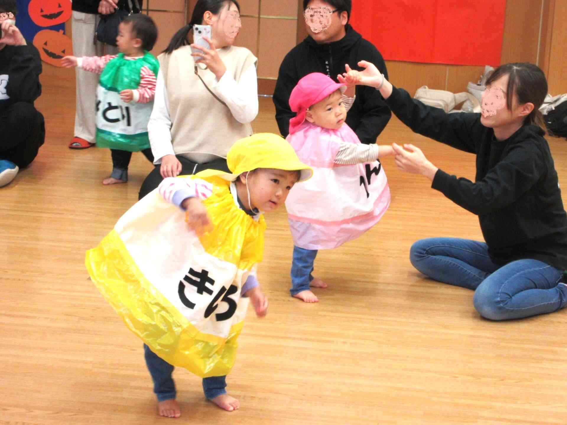 保育参加＜ひよこ組うんどうかいごっこ＞