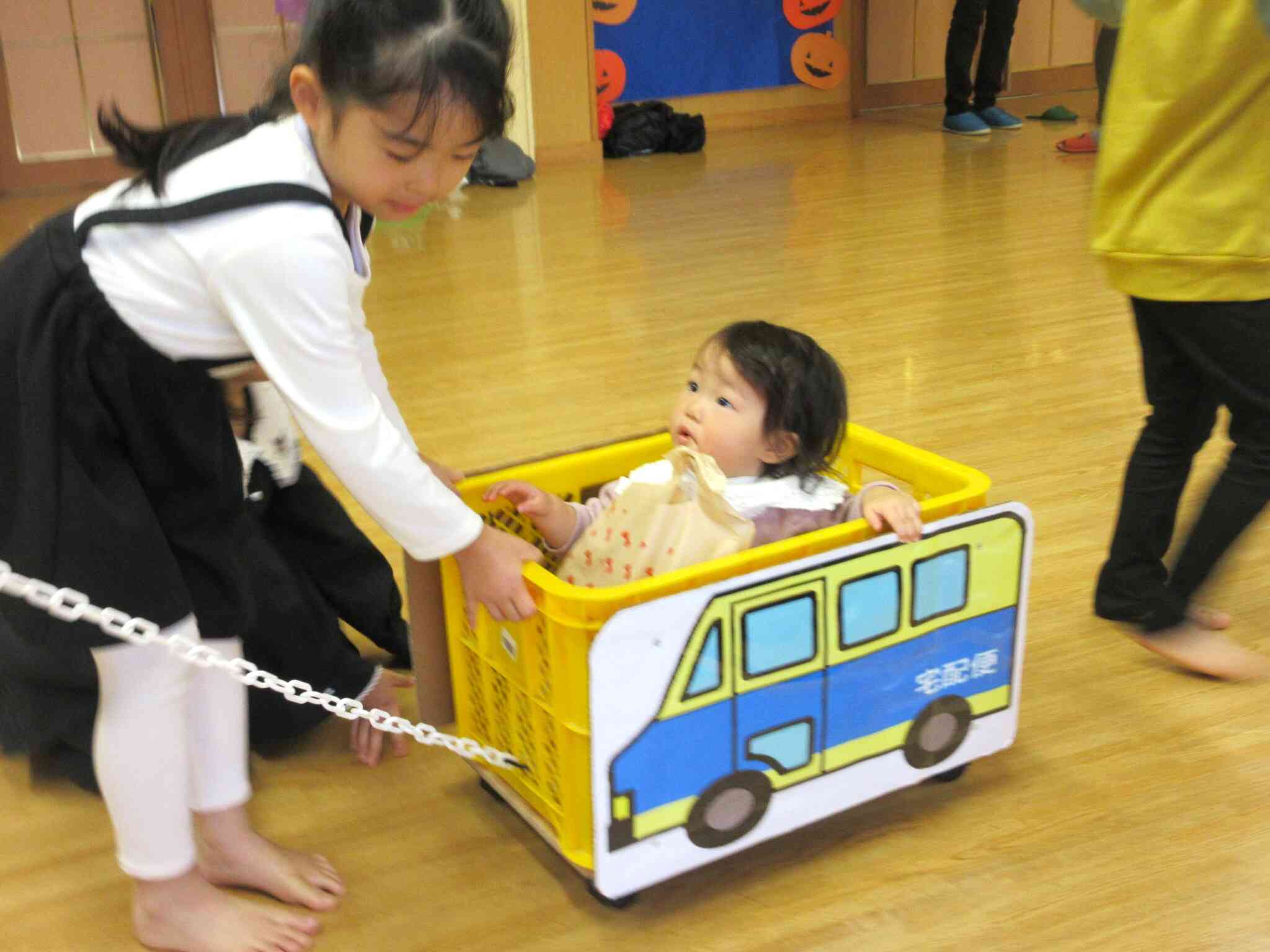 宅配便が通りま～す♪