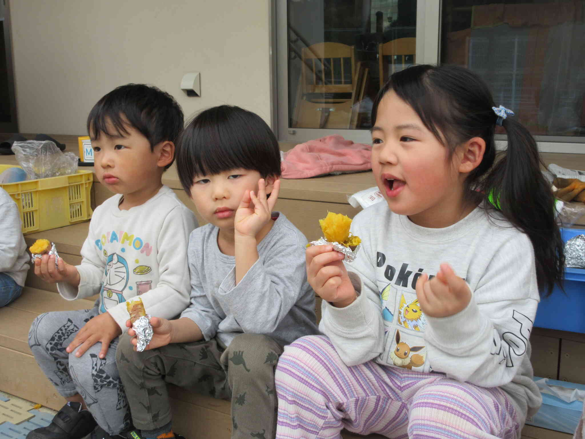 焼き芋のおやつ最高！