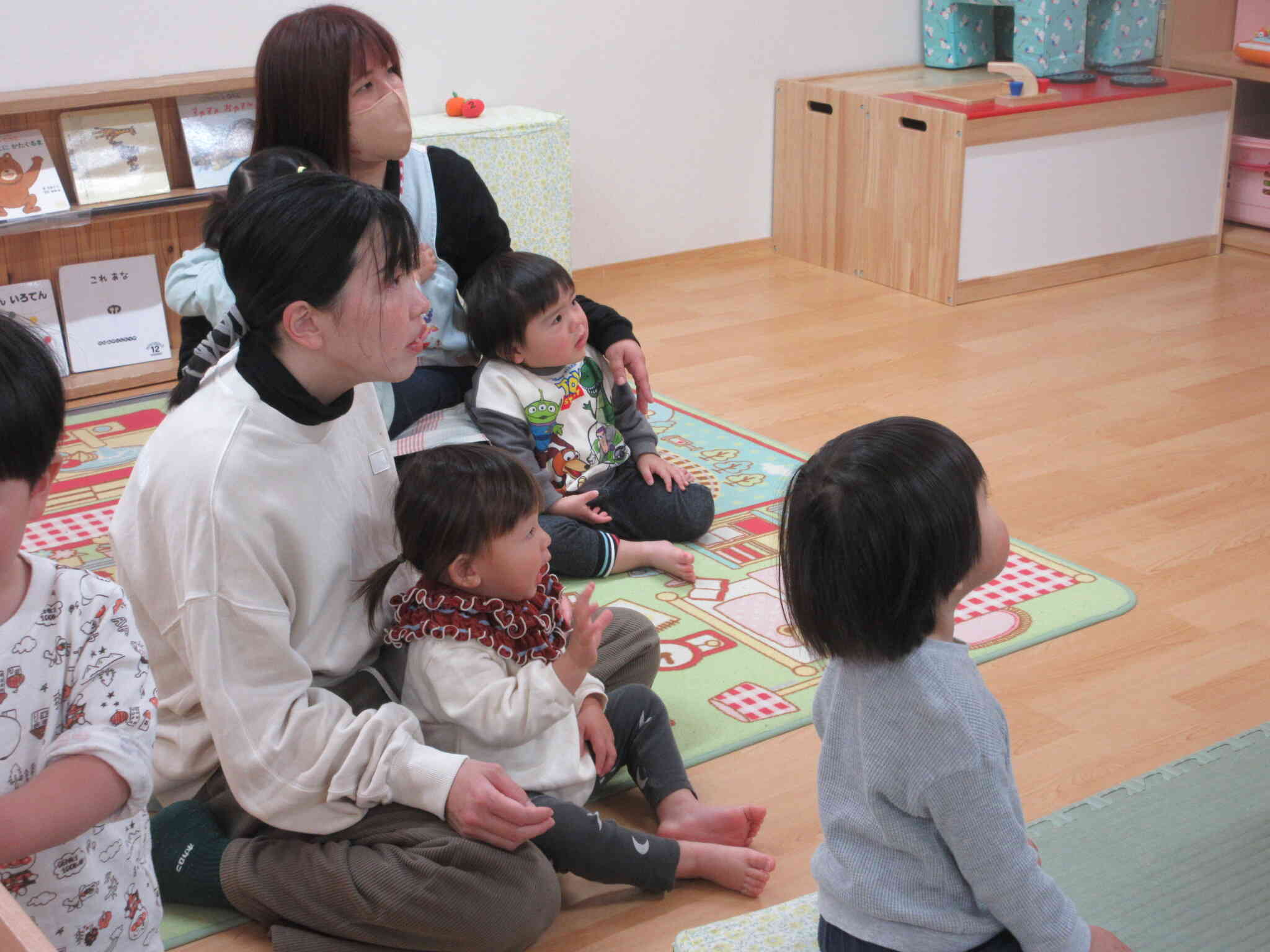 1月の子育てひろばはお正月遊びを予定しています。参加お待ちしております♬