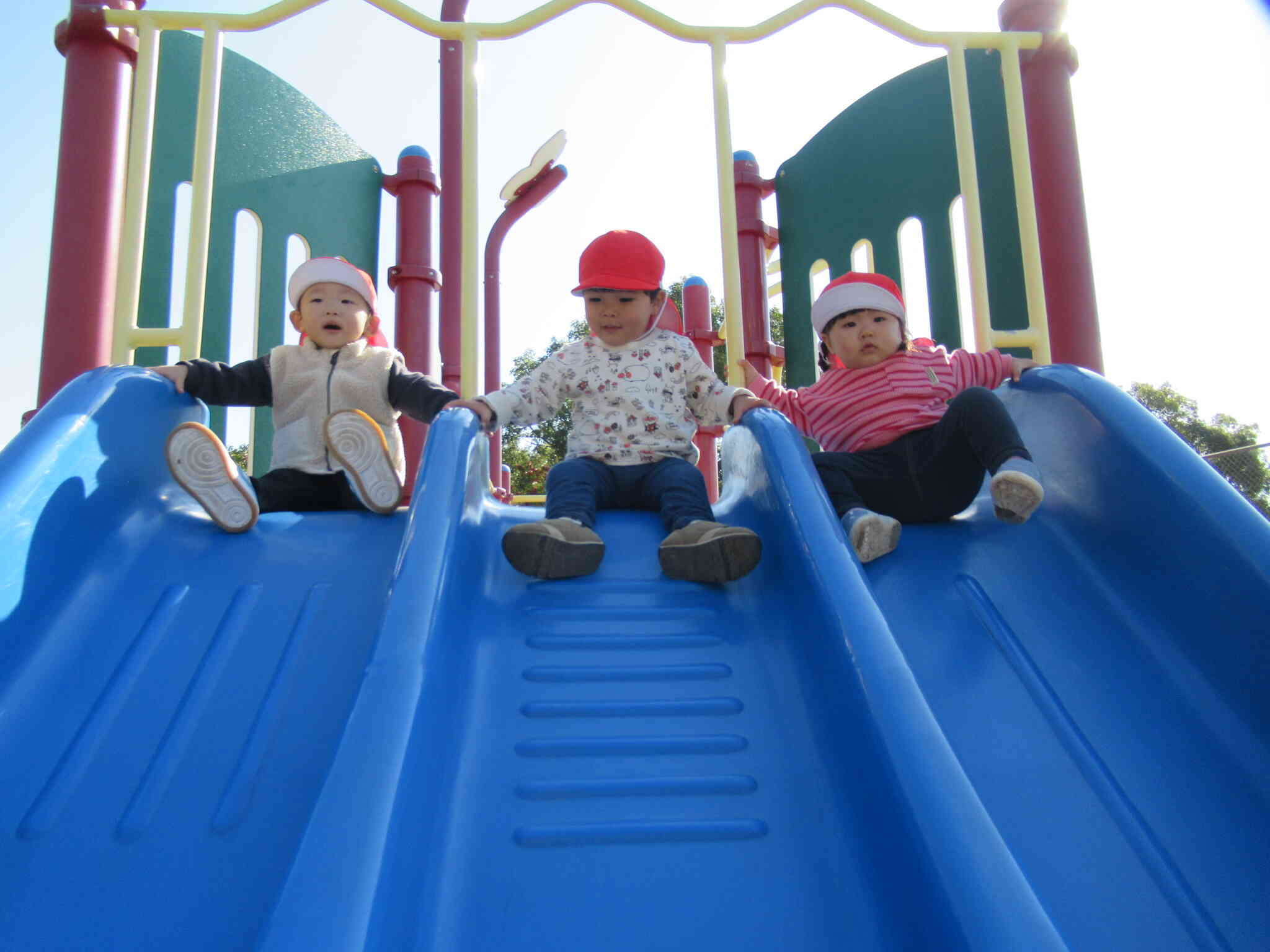 親子遠足にて♪