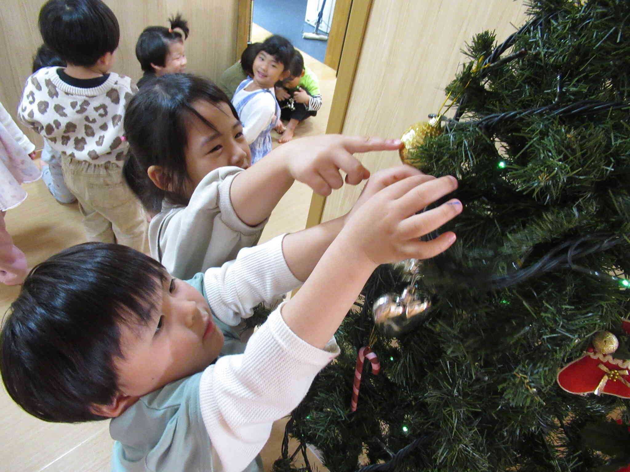 クリスマスツリー♪(くま組)