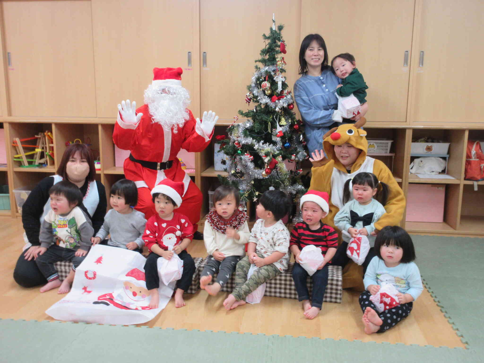 サンタさんと一緒に♪