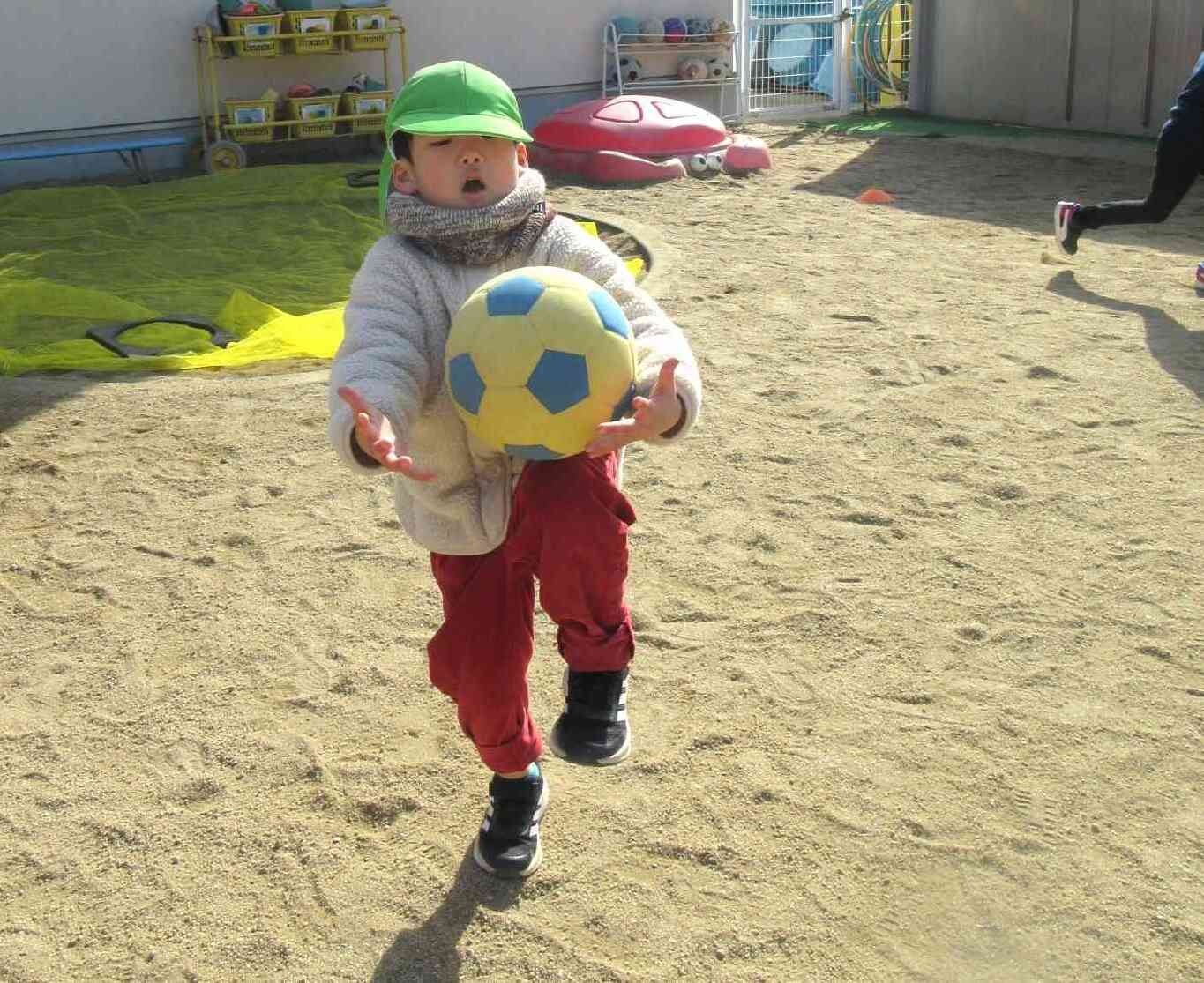 あらよっと！難しいなあ。