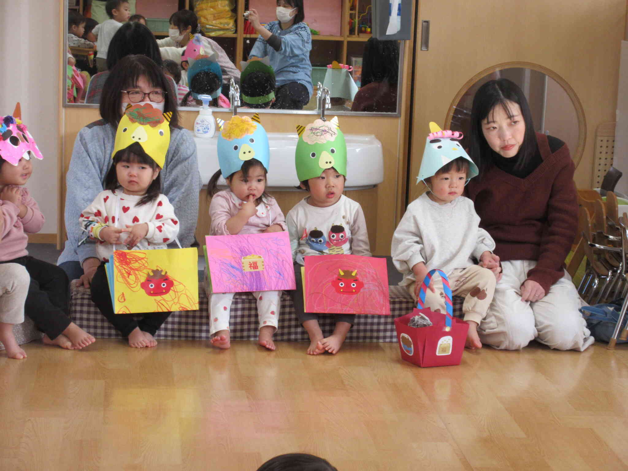 3月の子育て広場は「ひなまつり」を予定しています。ご参加お待ちしております!