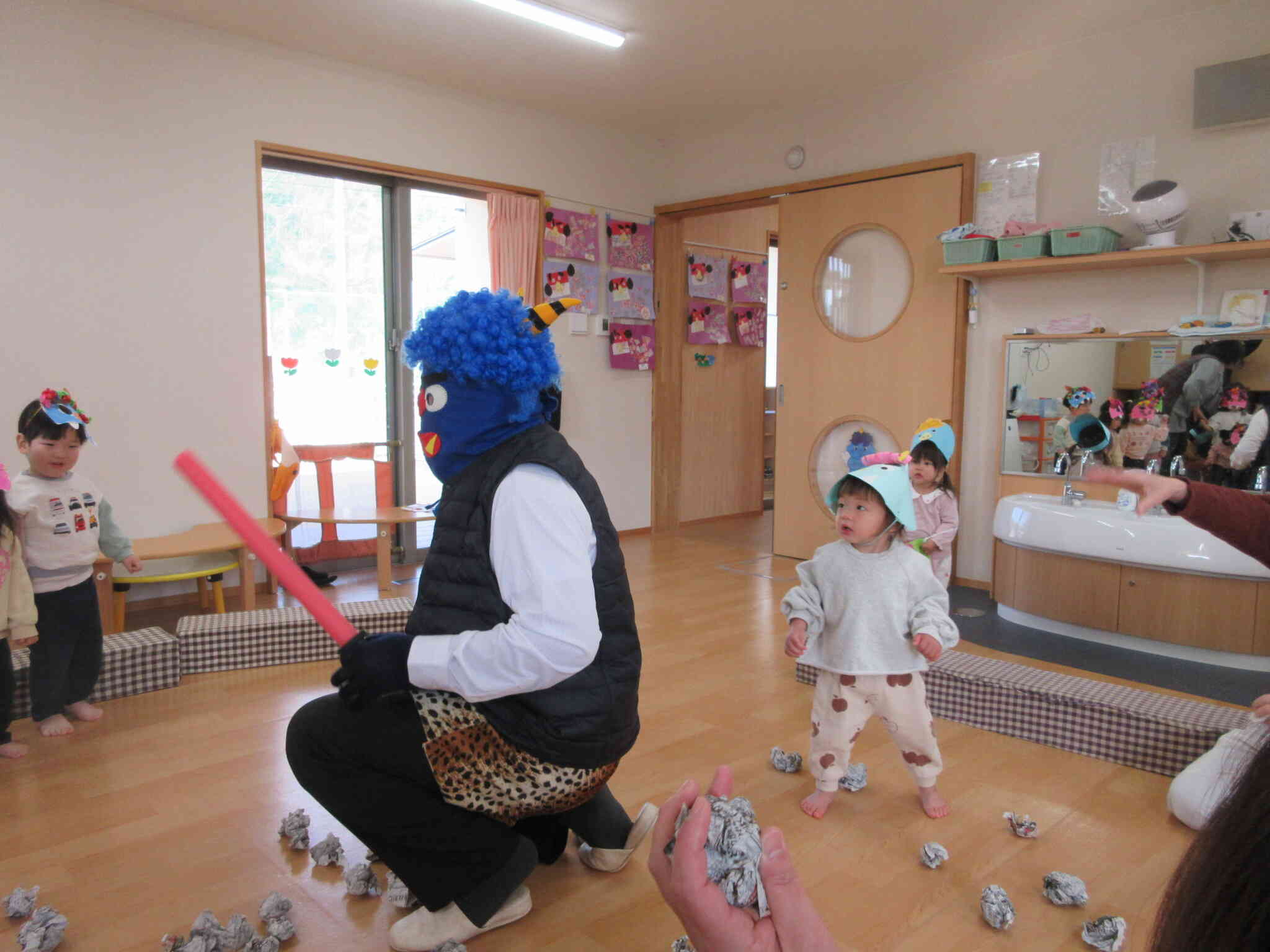 2月の子育て広場(節分行事)