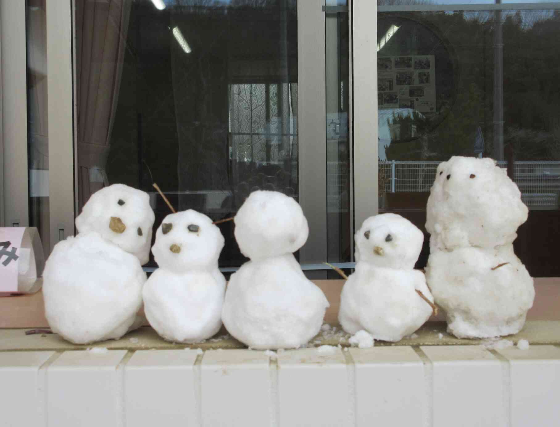 わくわく遊ぶ～雪遊び