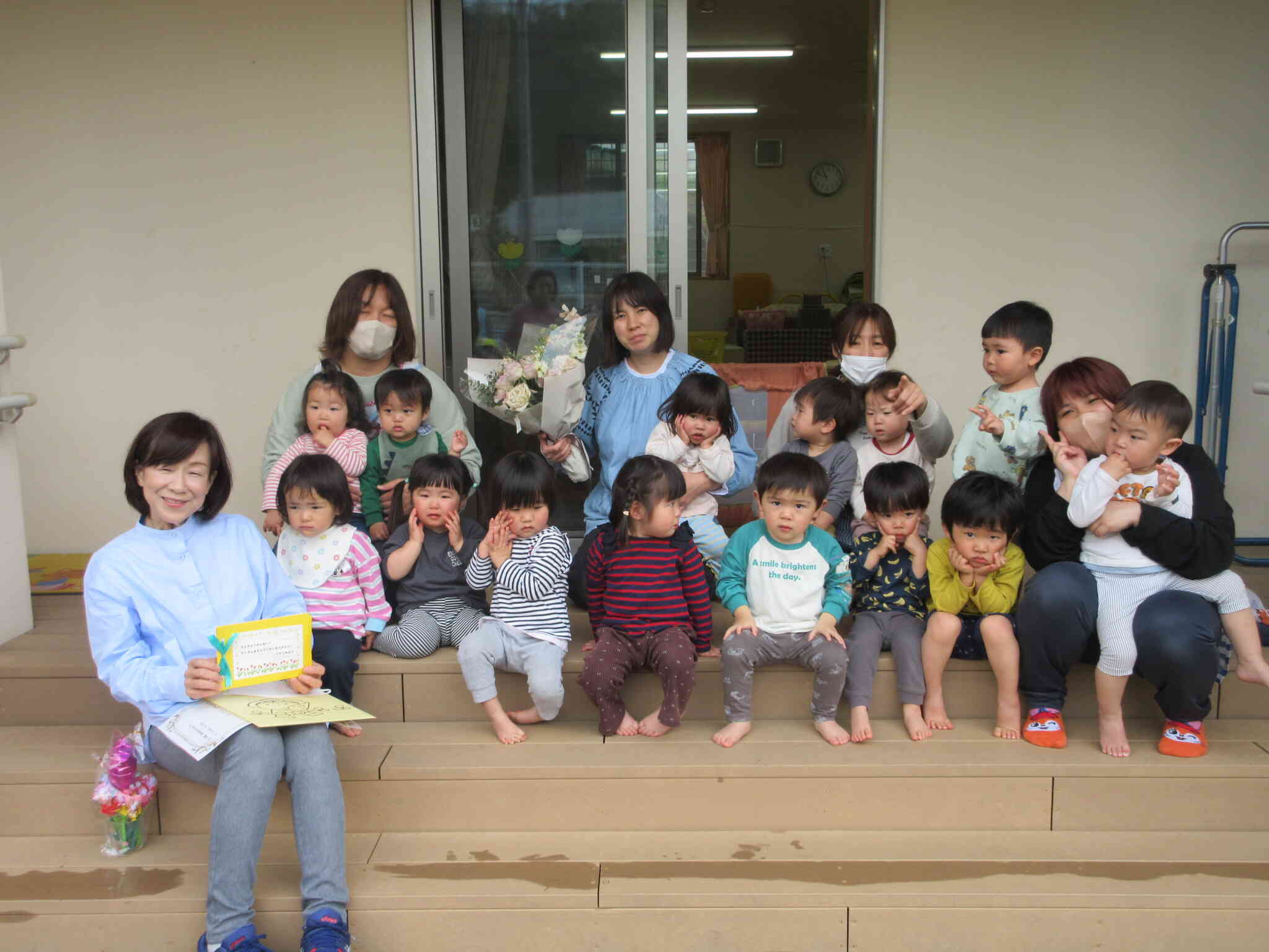 園長先生ありがとう。だいすきだよ♡