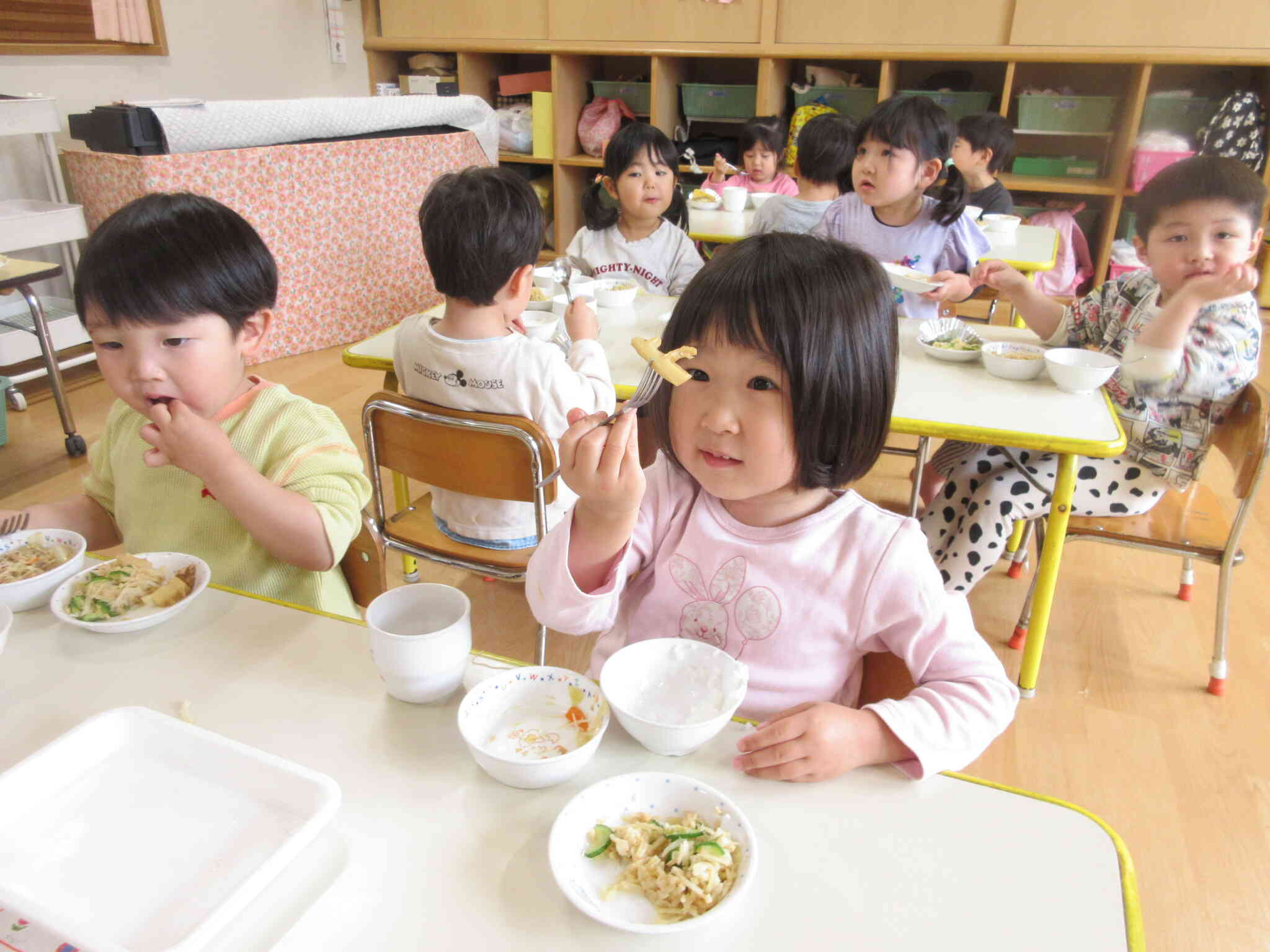 給食に♪