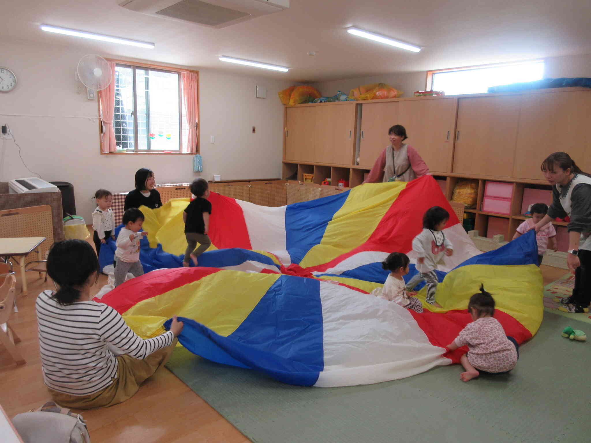 泳ぐよ、鯉のぼり♪