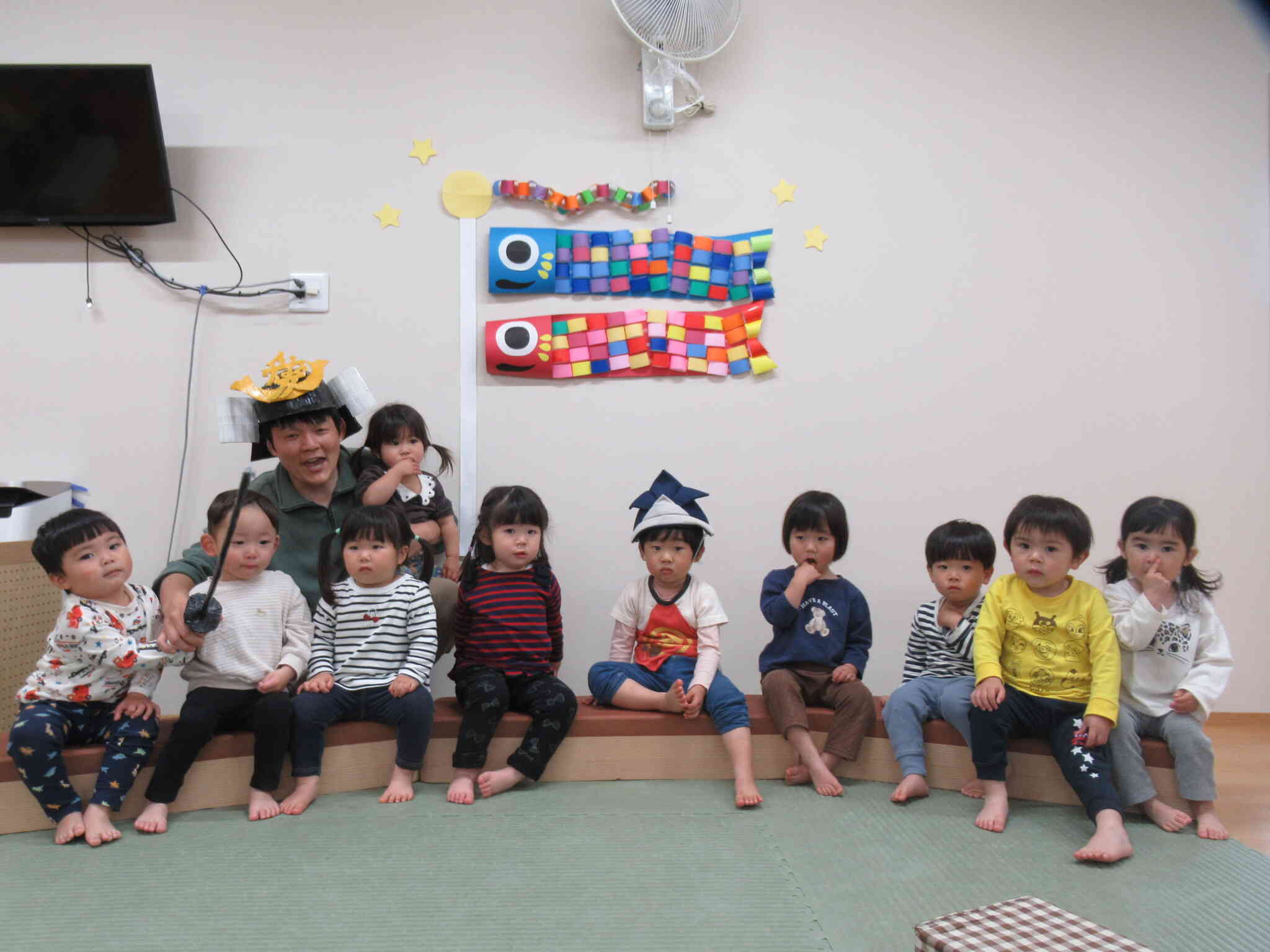子どもの日のつどいをしました♪