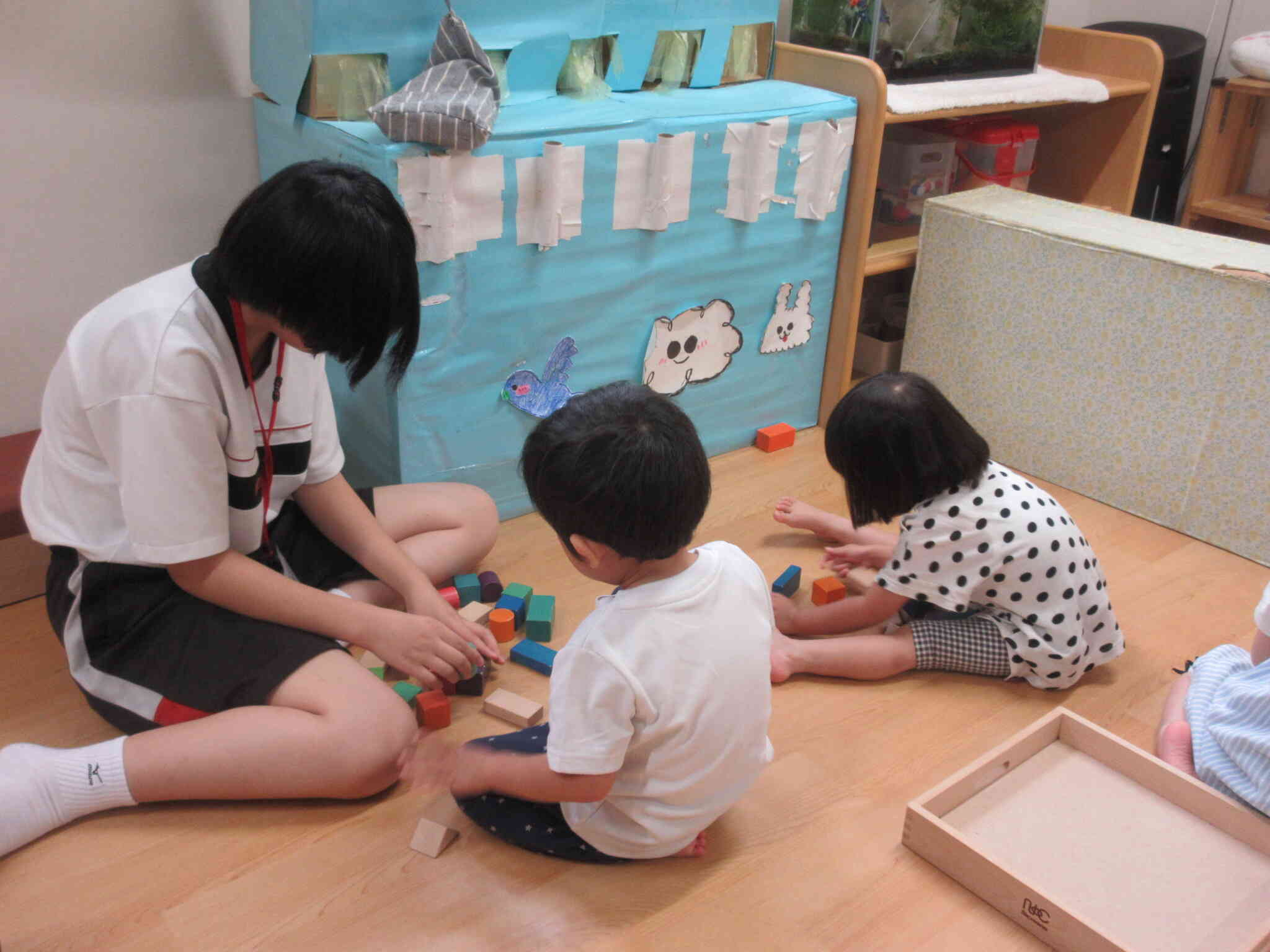 地域の保育園を身近に感じてもらえると嬉しいです。