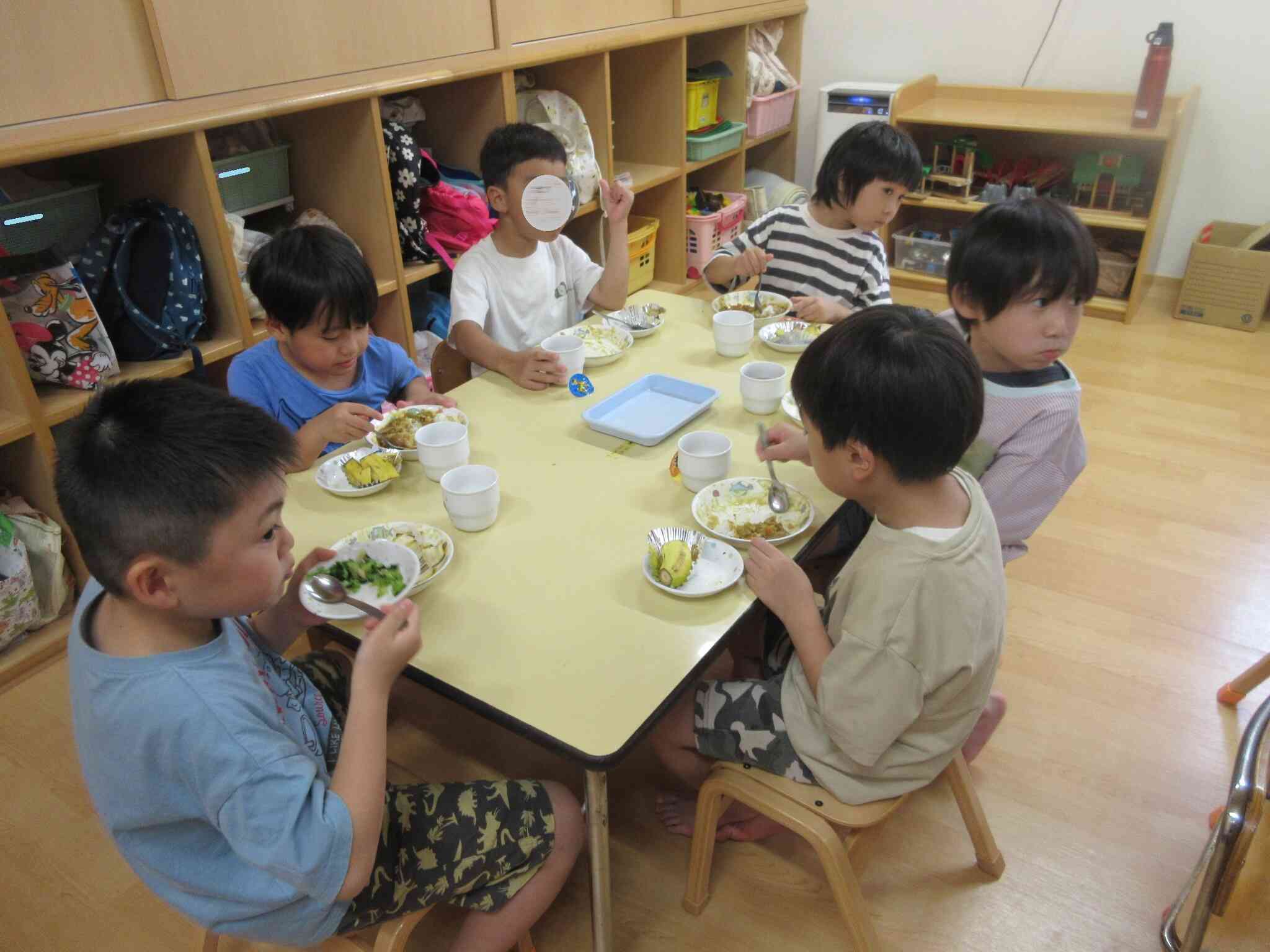 保育園のカレー、懐かしい!