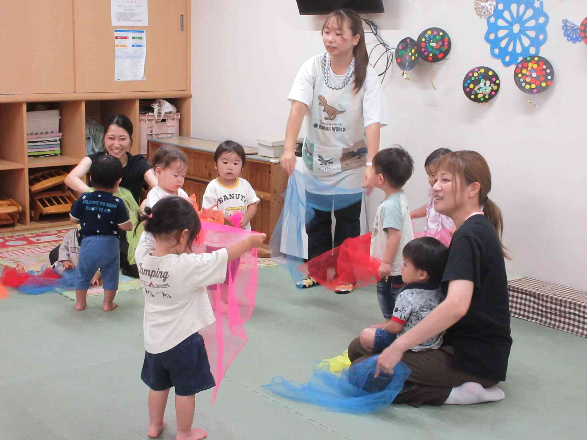 ８月の子育て広場