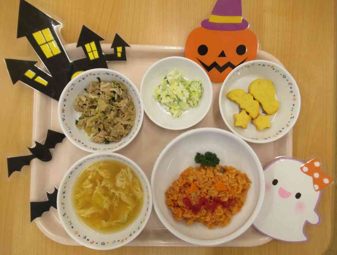 10月のイベント給食②
