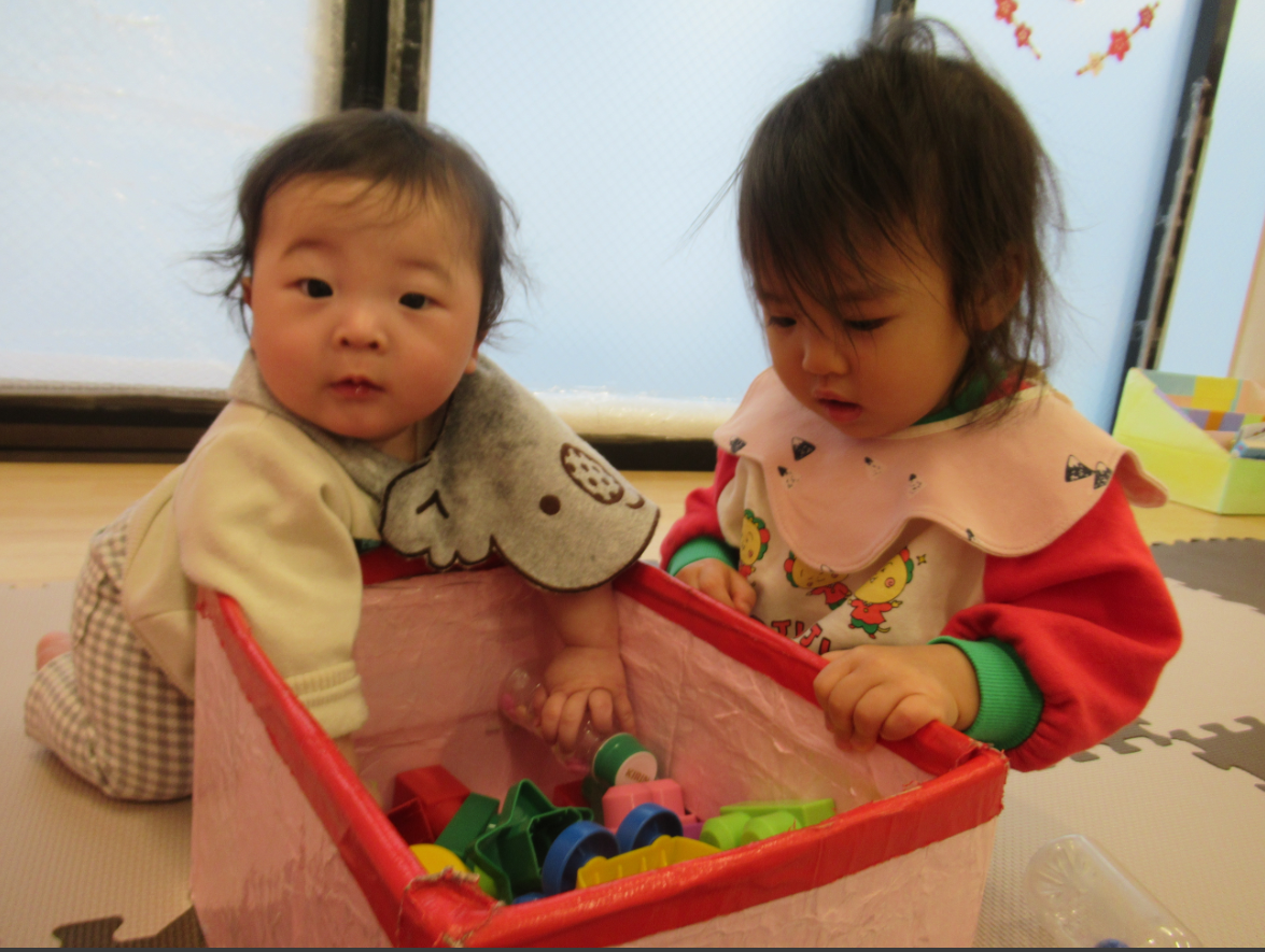 お友だちと一緒に♪