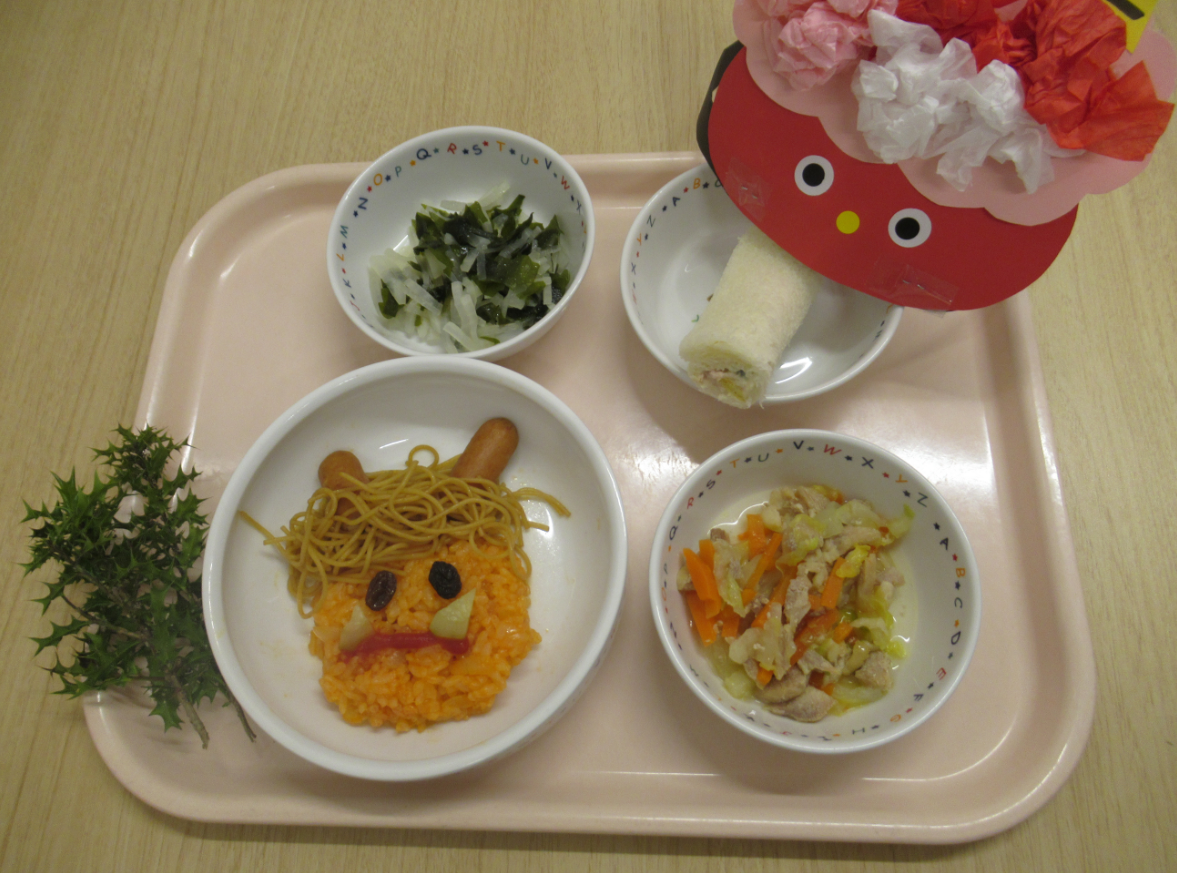 ２月のイベント給食①