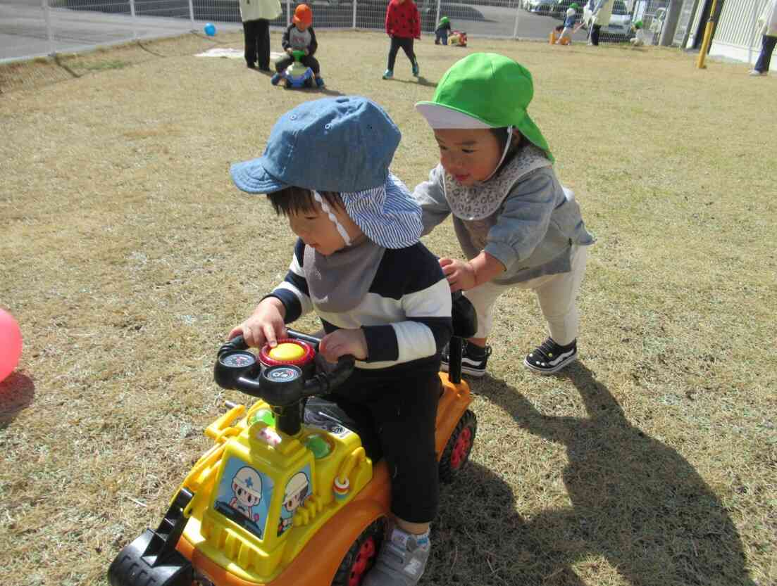 『いくよー！しっかりつかまっててね！！』