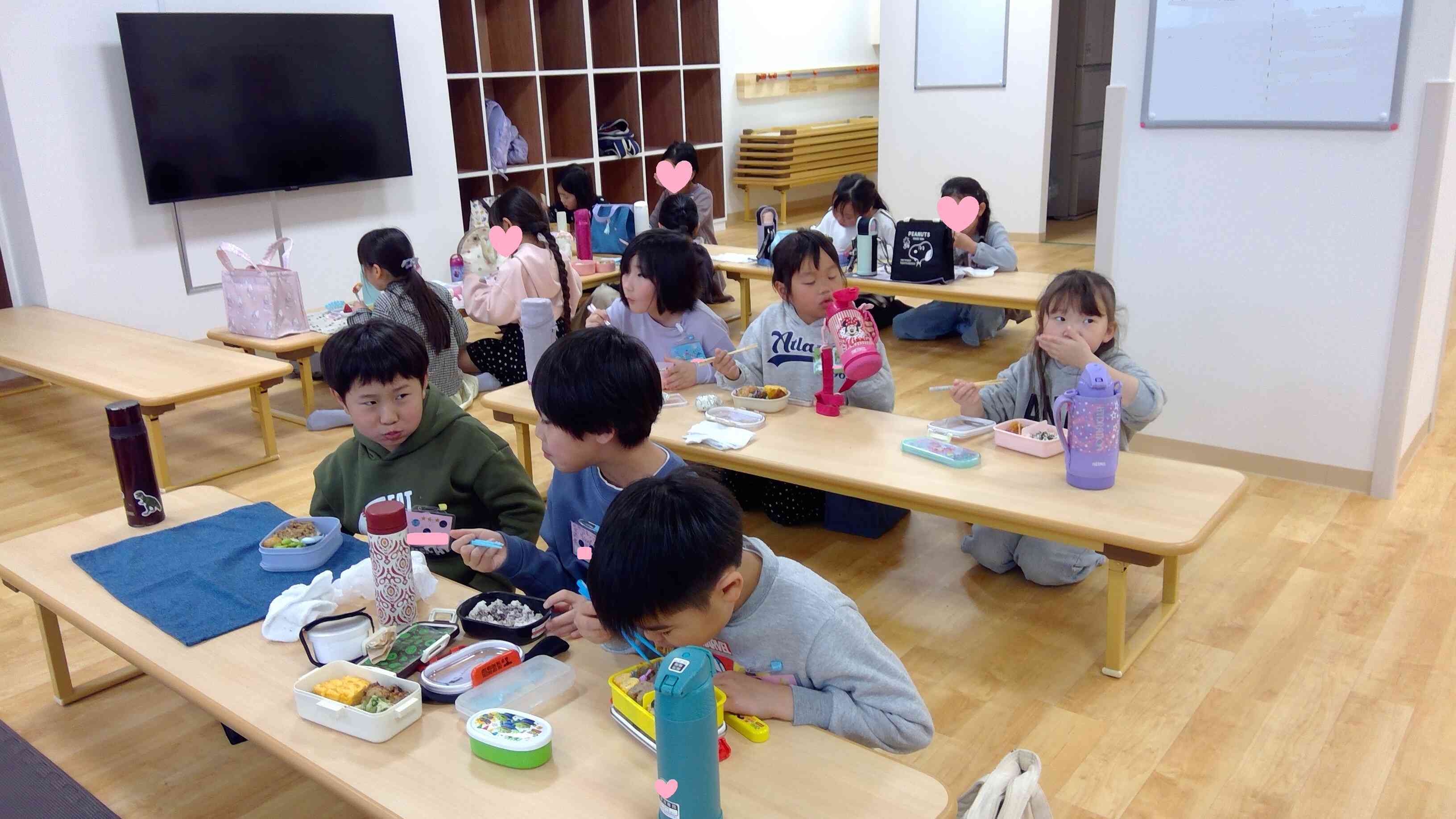 みんなでお昼ご飯
