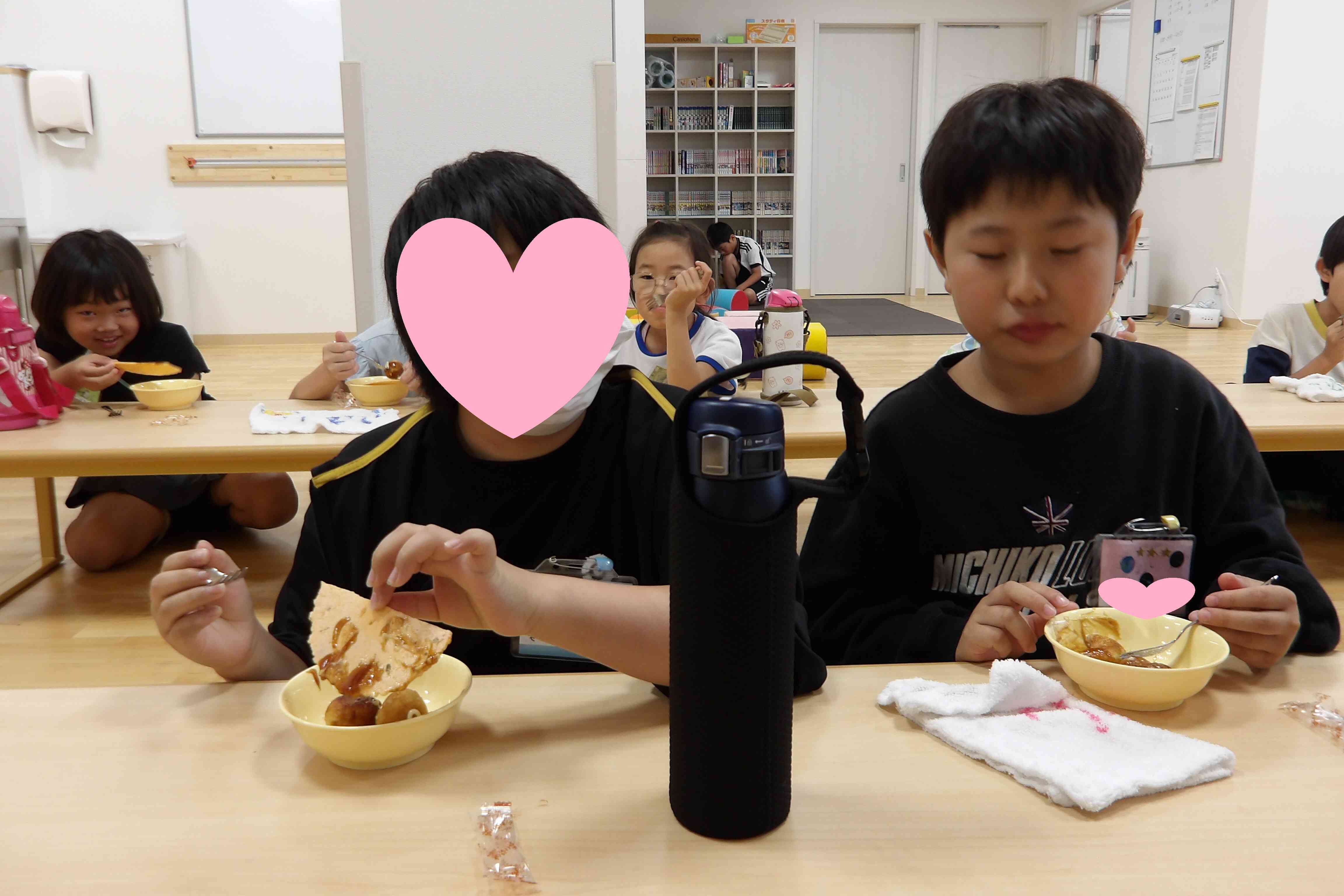 たこせんがくずれて苦戦中です……