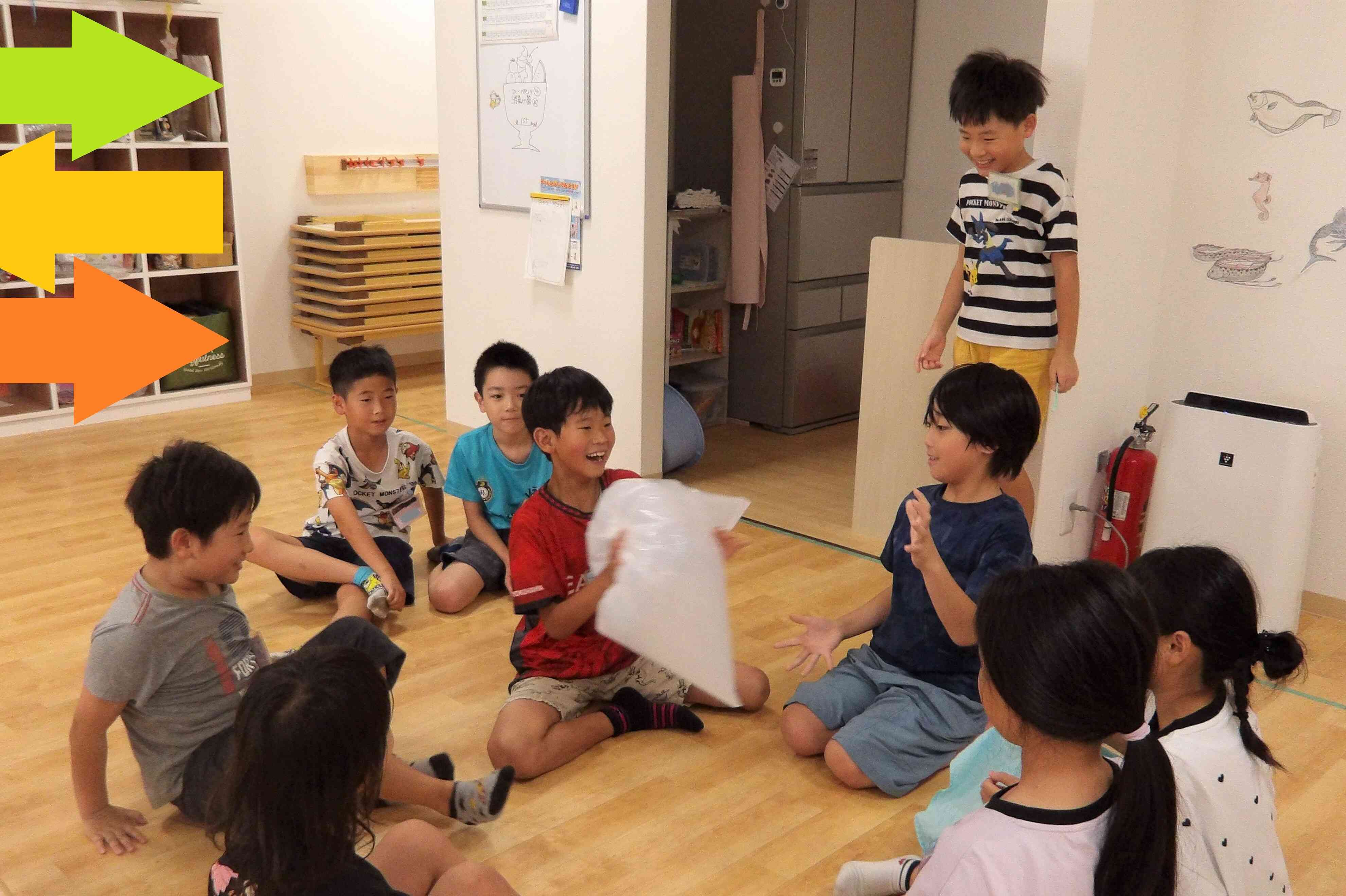 「ばくだんゲーム」、音楽を流しながら楽しみます♪