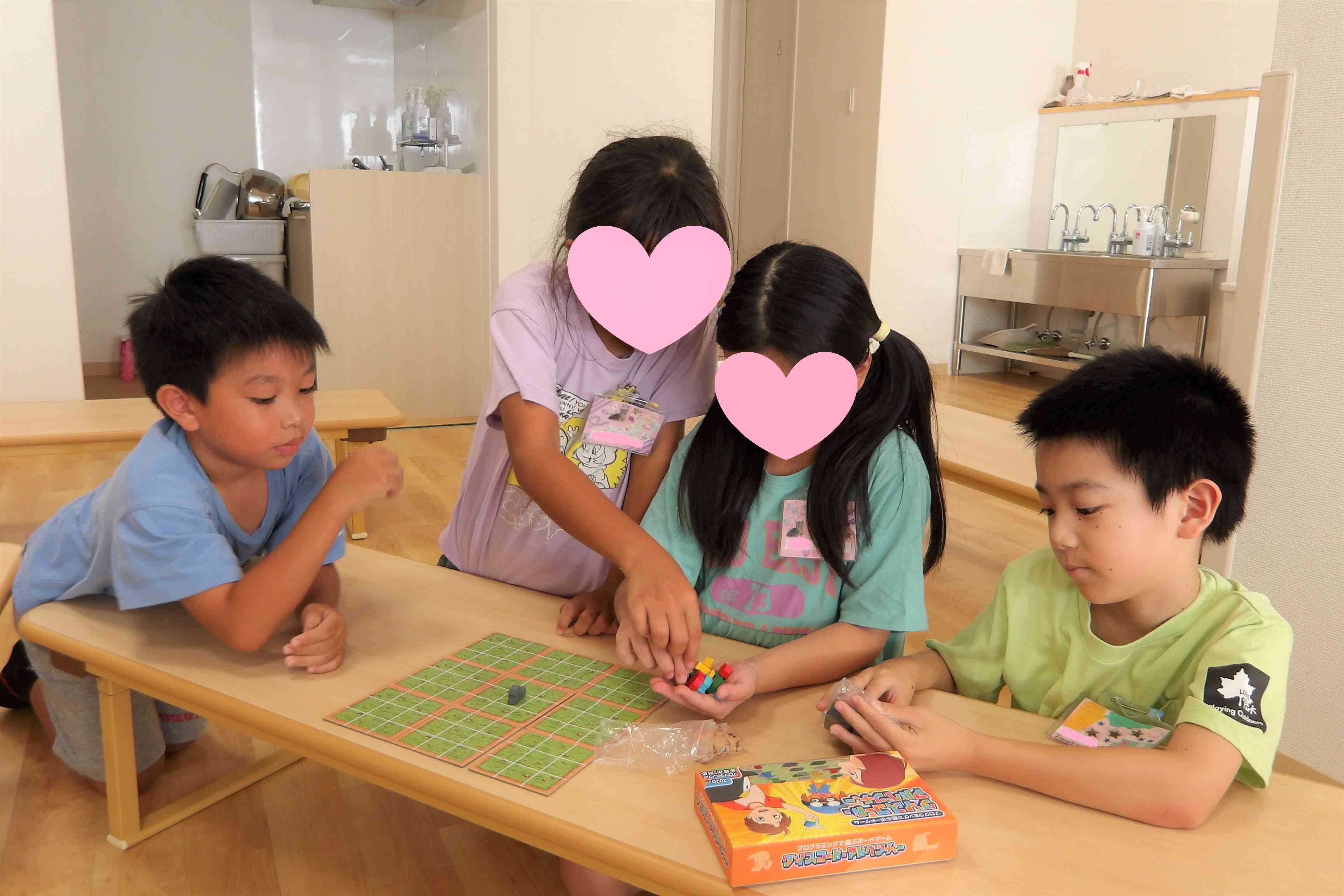 ボードゲームにも夢中です