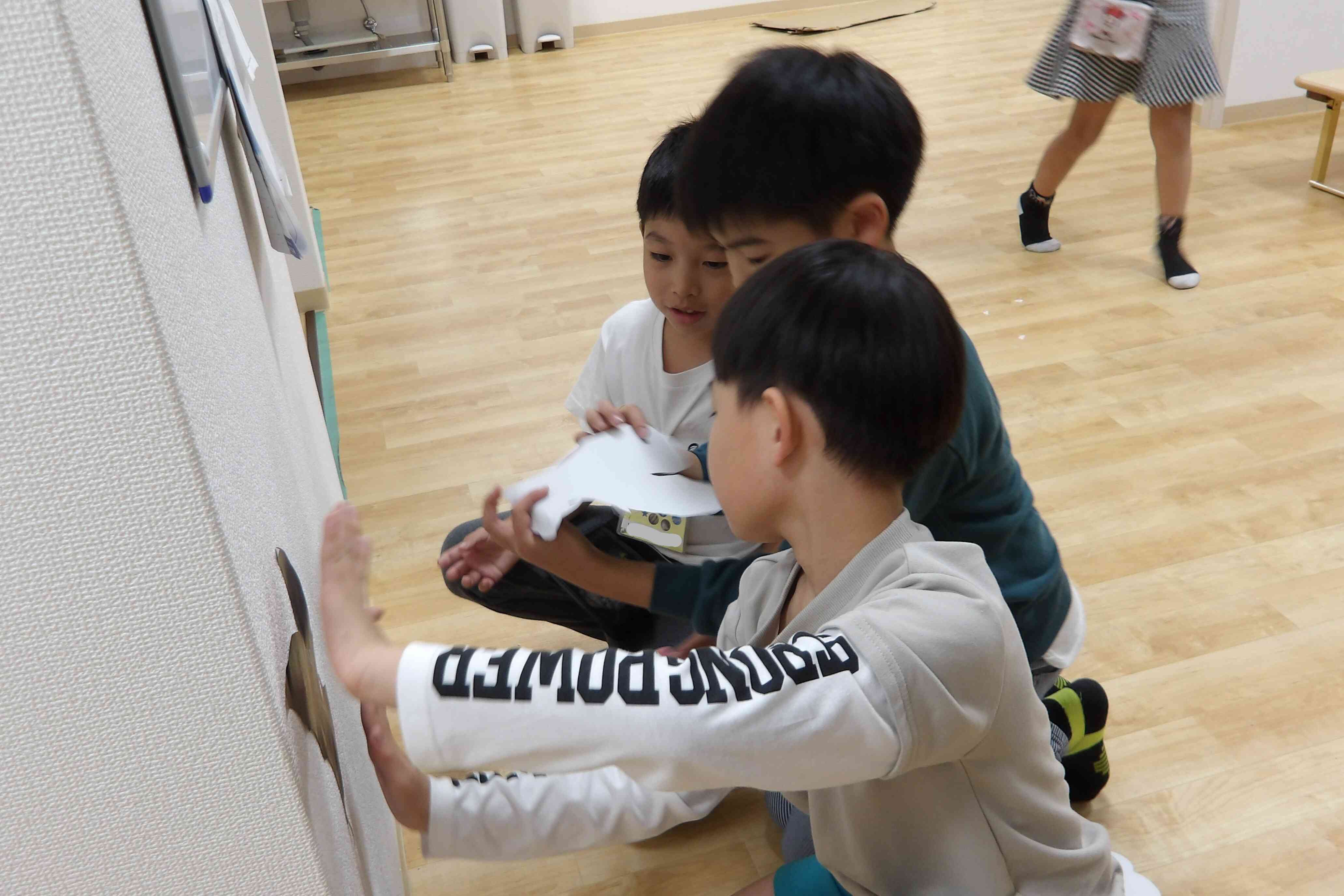 室内を飾りつけ♪