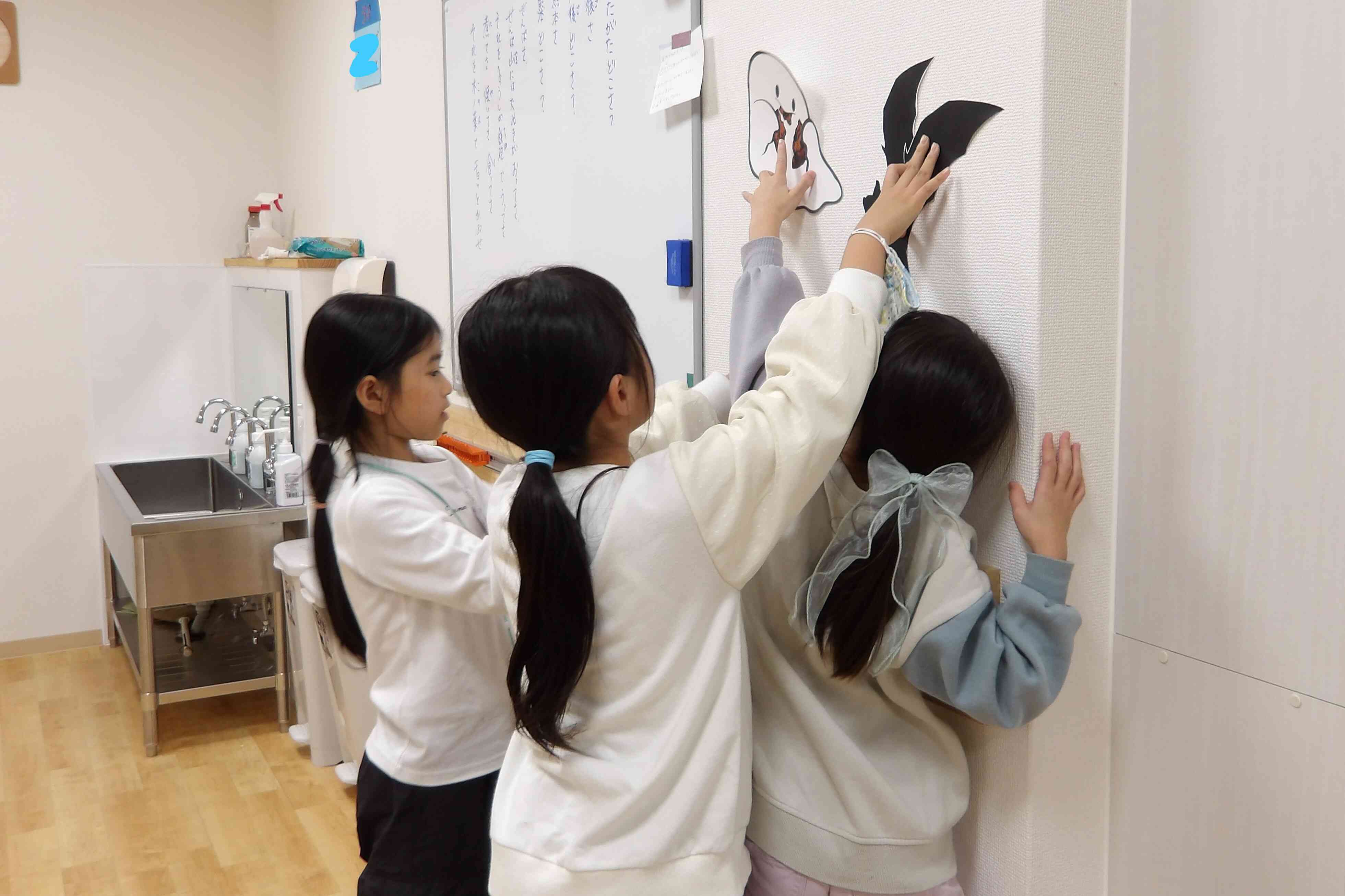 取付位置を相談中