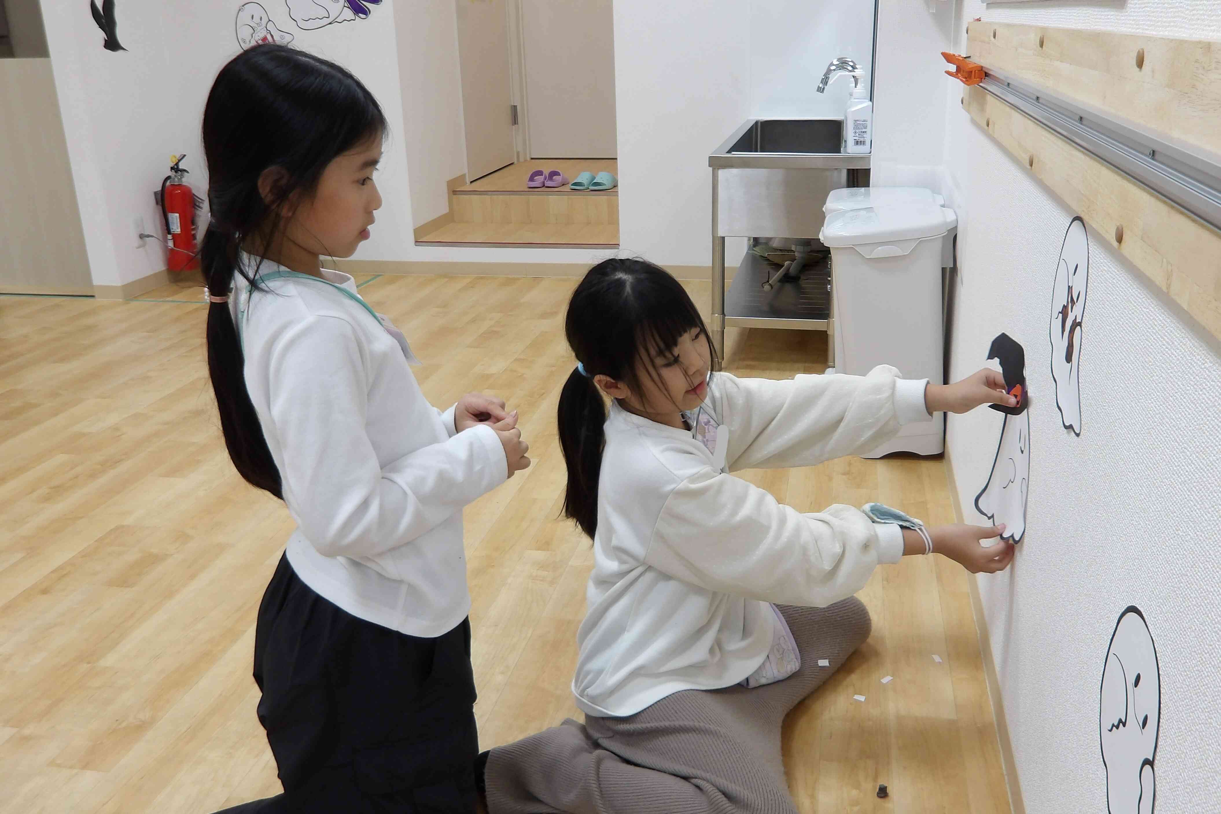 ここまだ隙間あるね