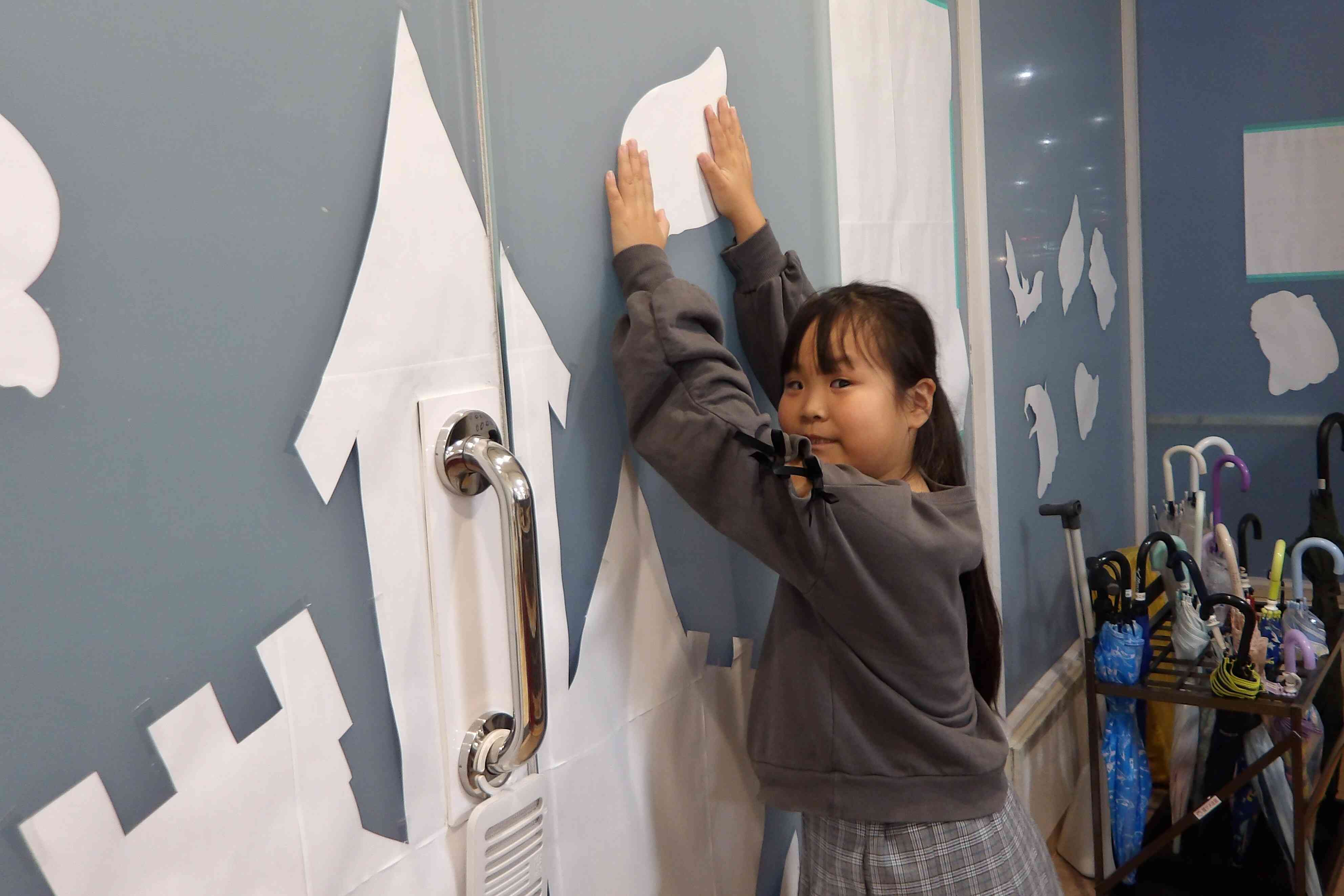 玄関の飾りつけもバッチリ