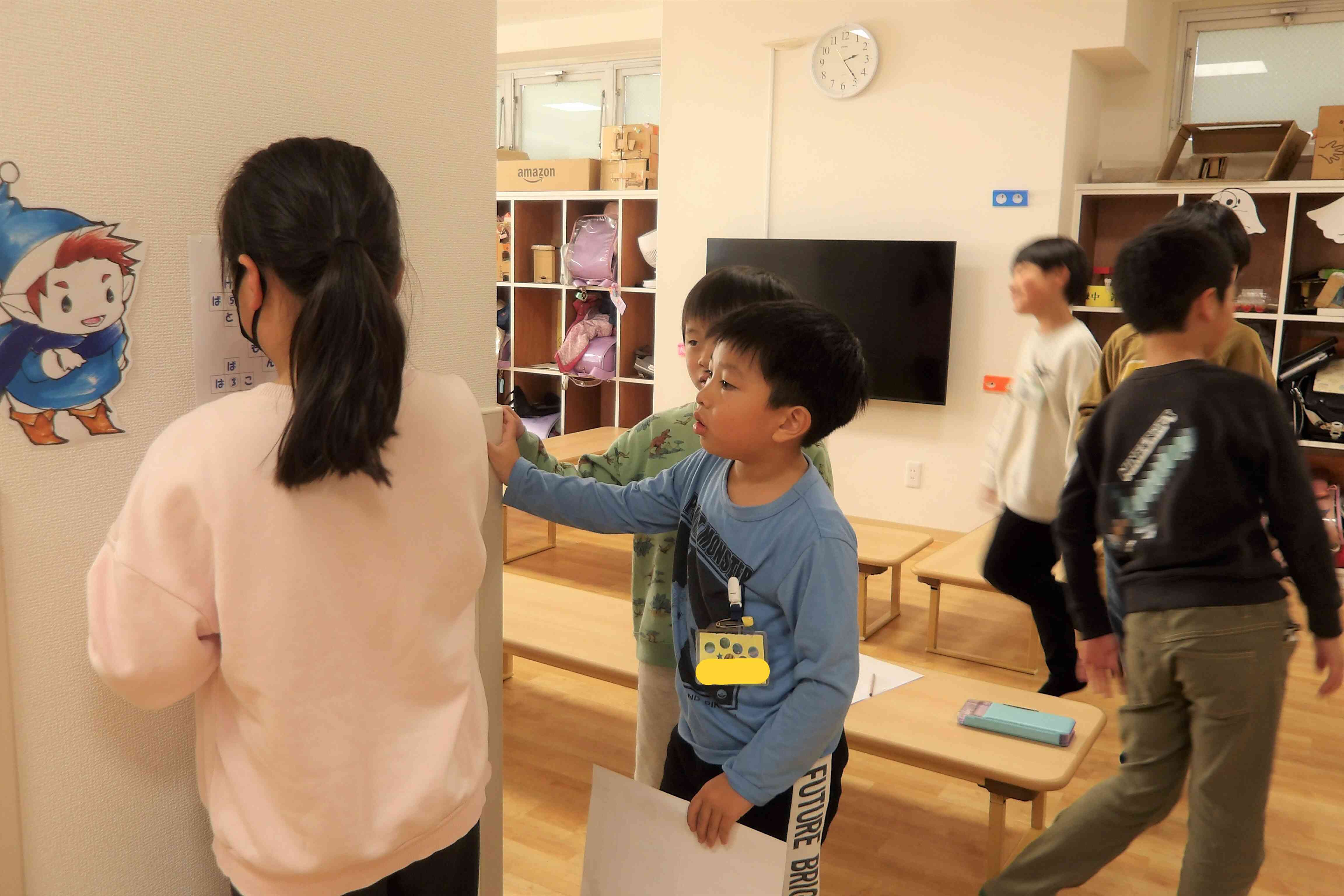 クリスマスお楽しみ会、謎解きで開始！