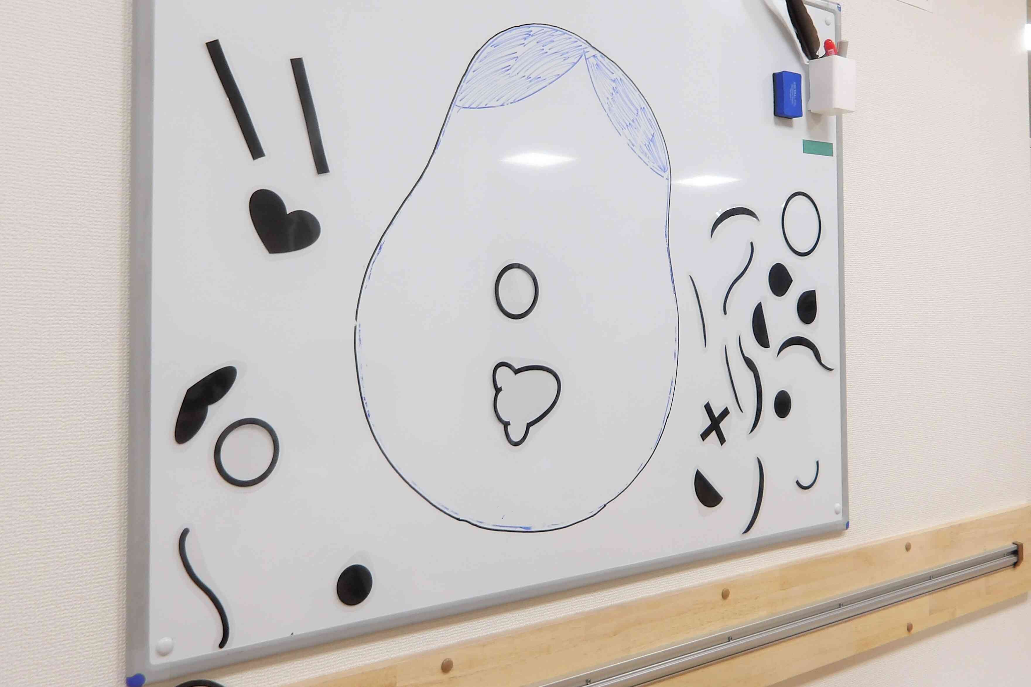 「目が飛んでっちゃった！」