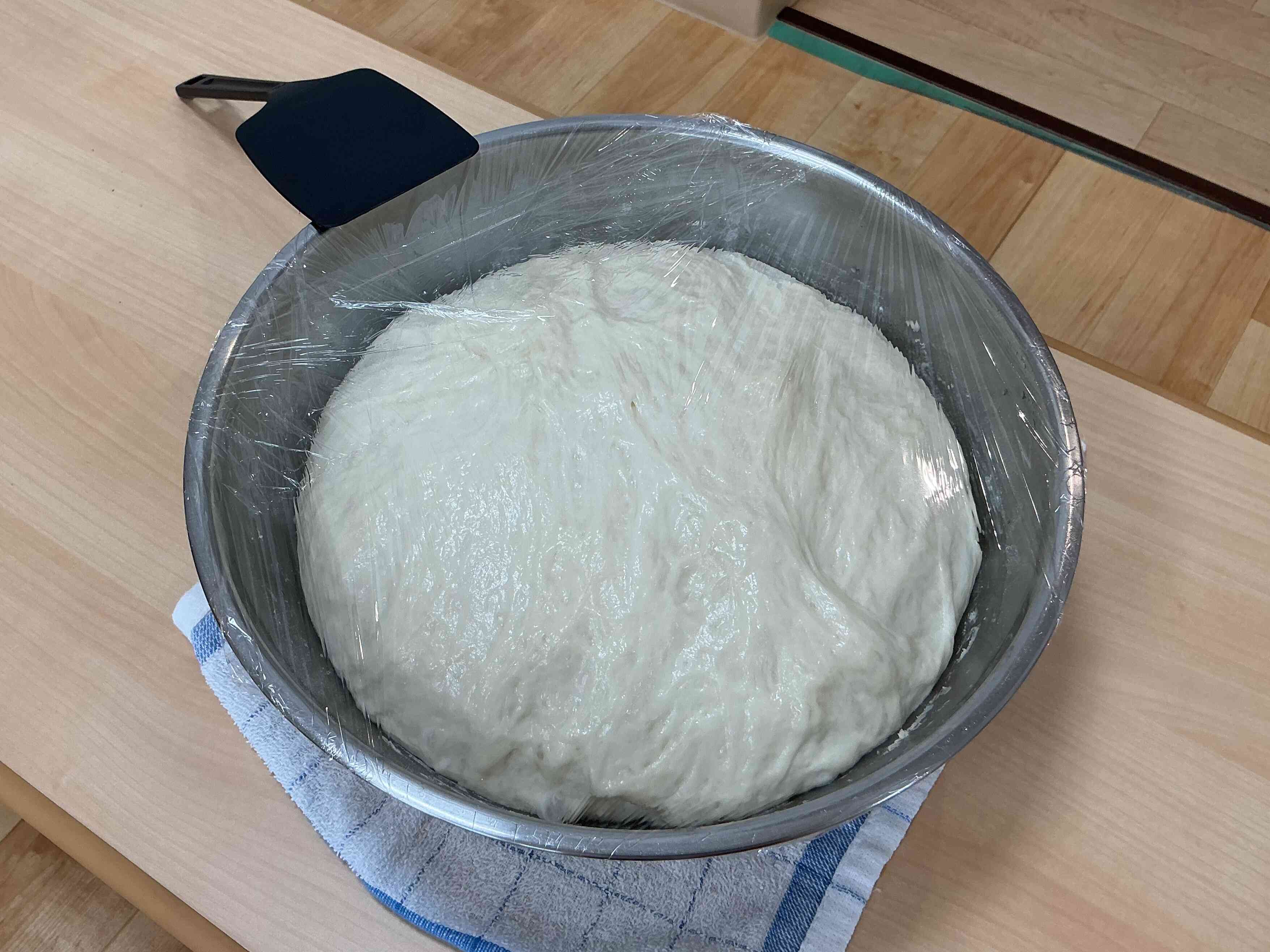発酵してこんなに膨らみました