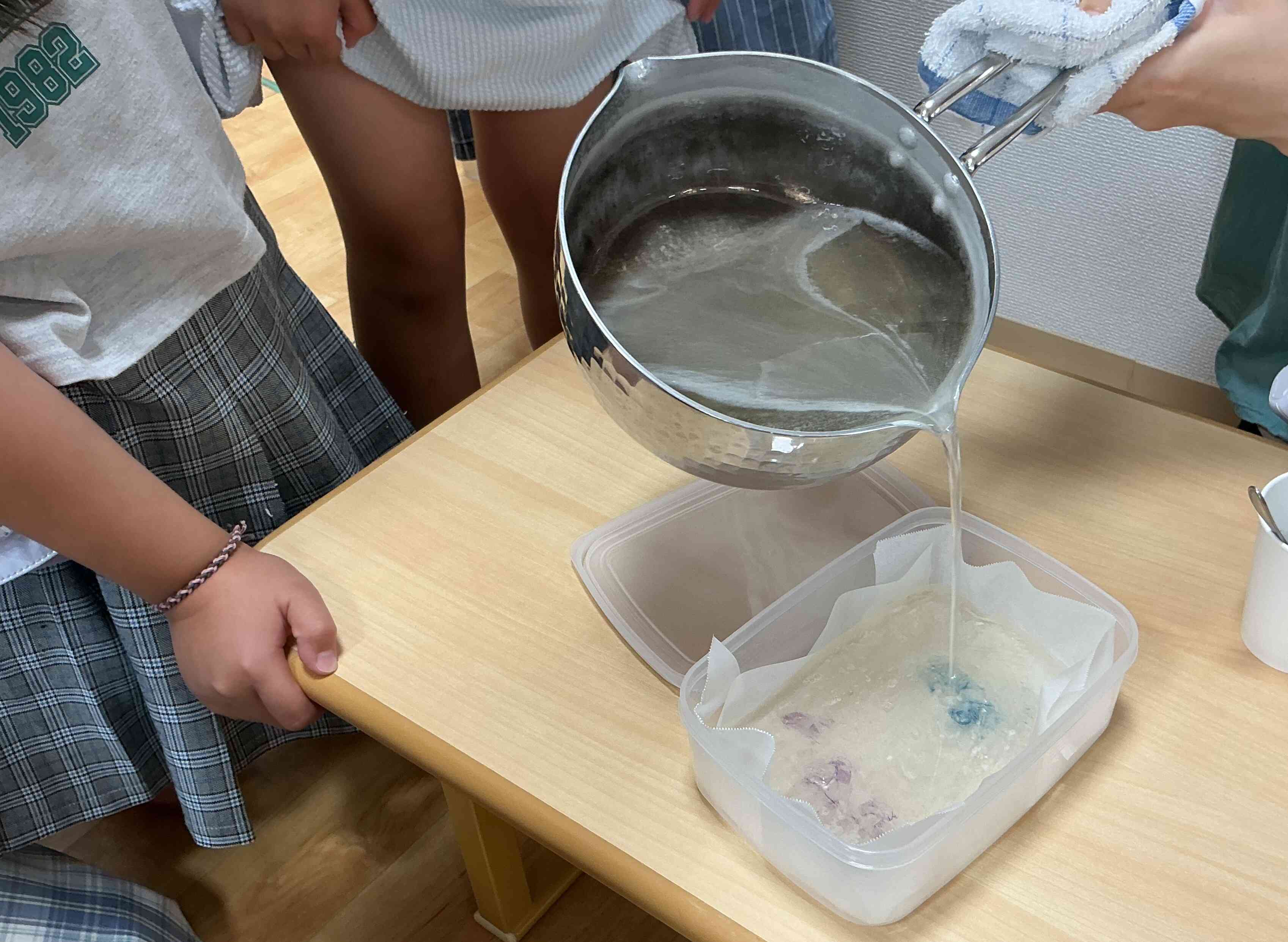 熱いから気を付けて～