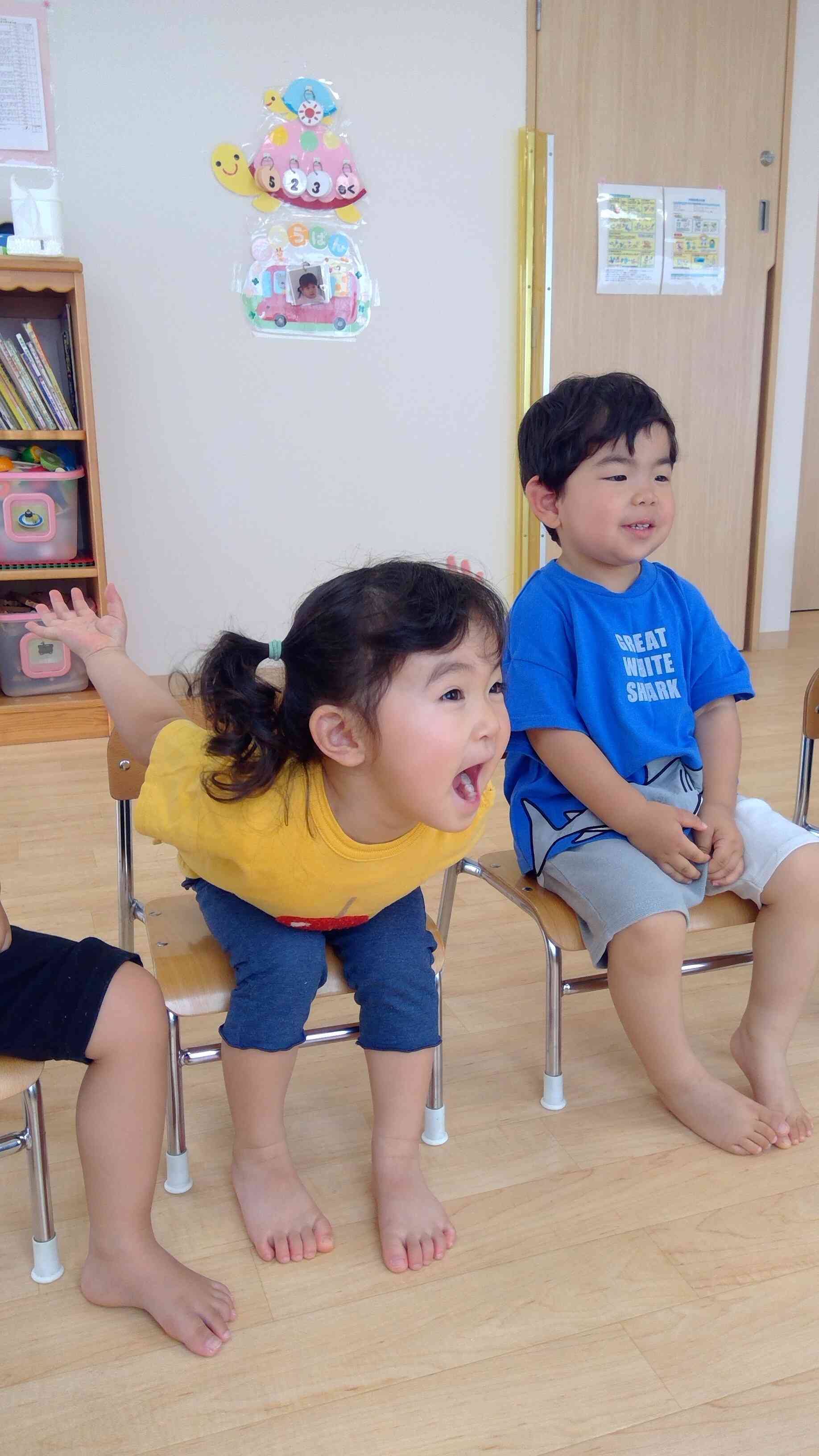 楽しい様子が伝わる写真です