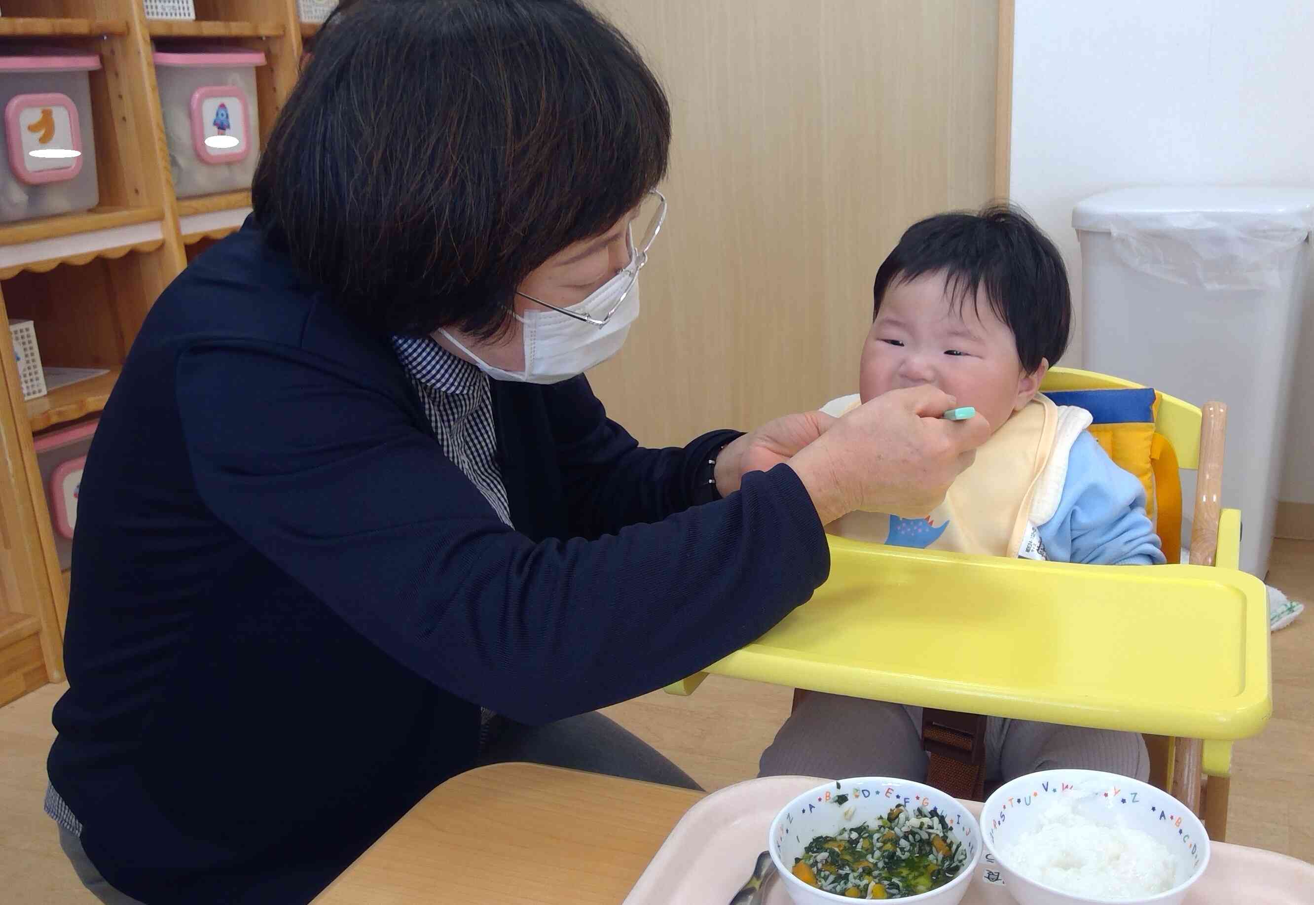 たくさん遊んでたくさん食べてすくすく育ってね