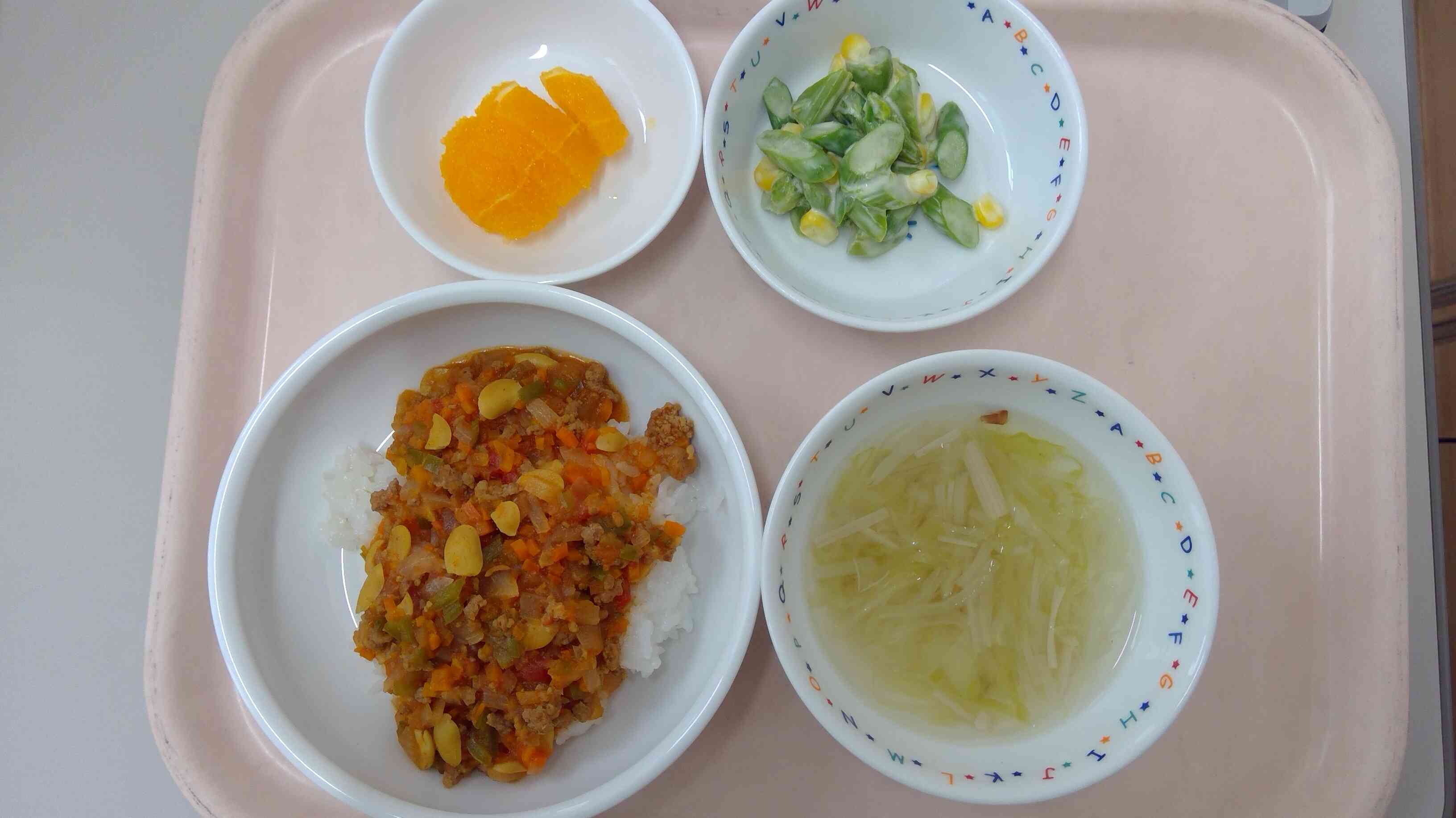 大豆のドライカレー