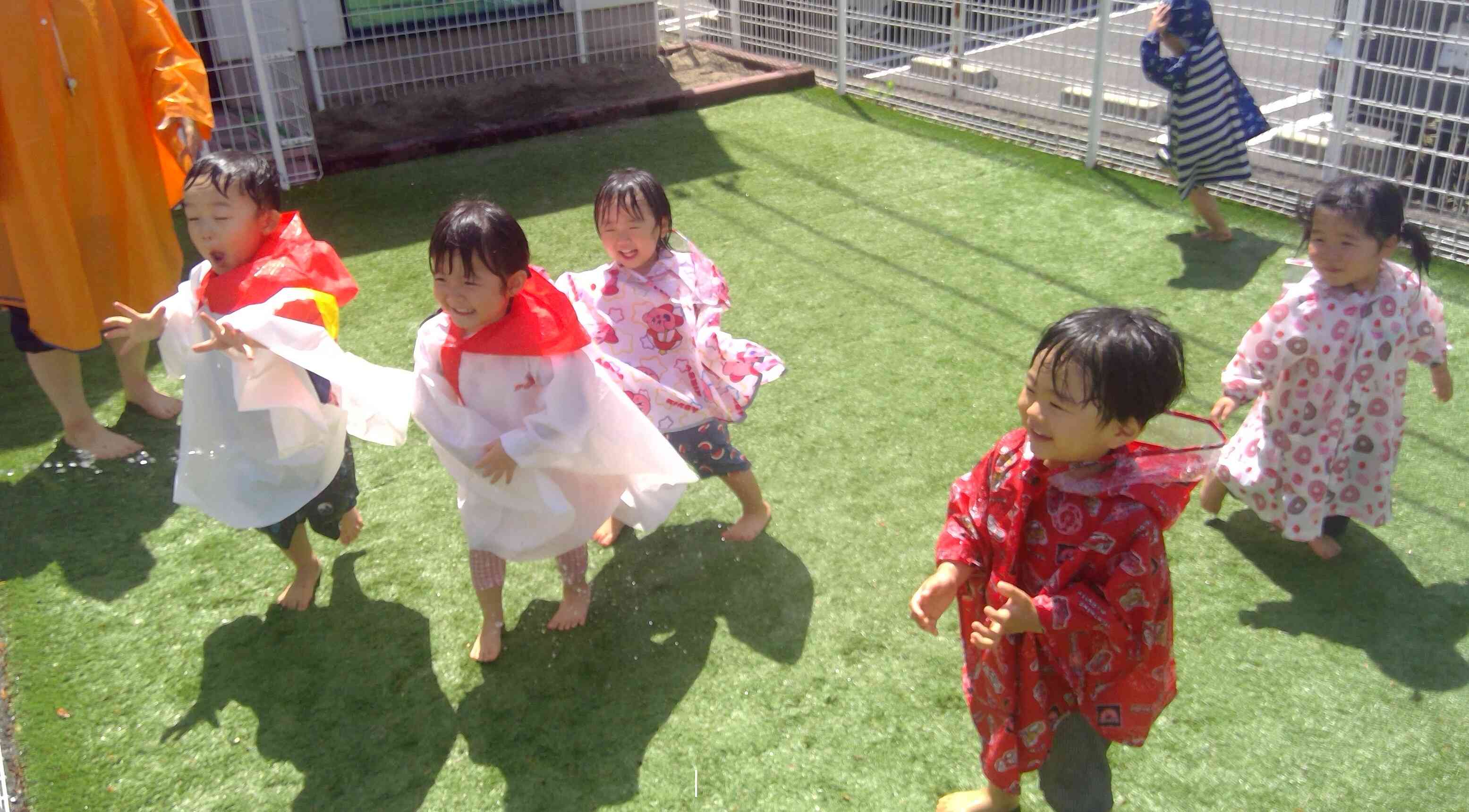 水遊び