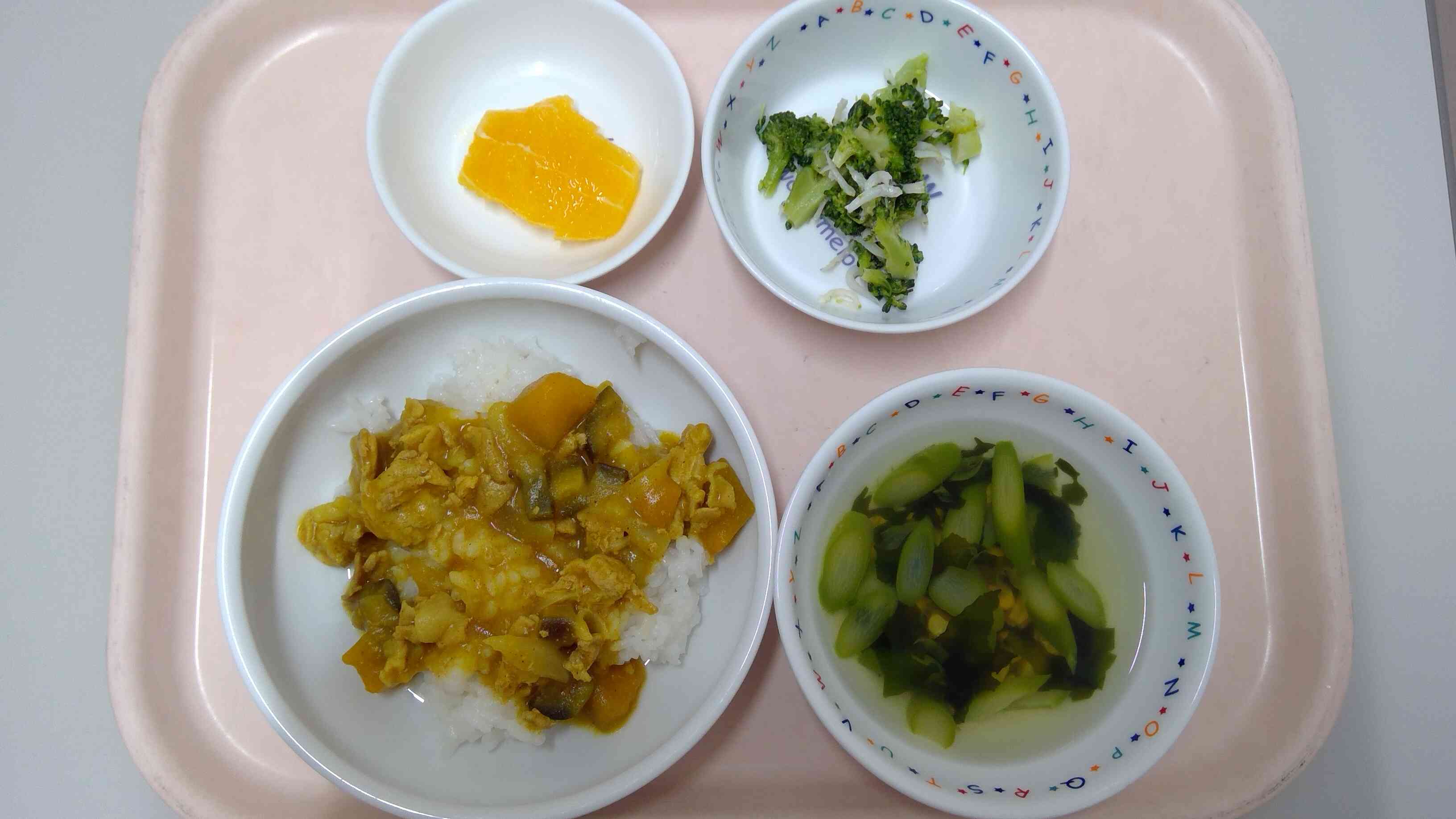 ８月１日　夏野菜カレー
