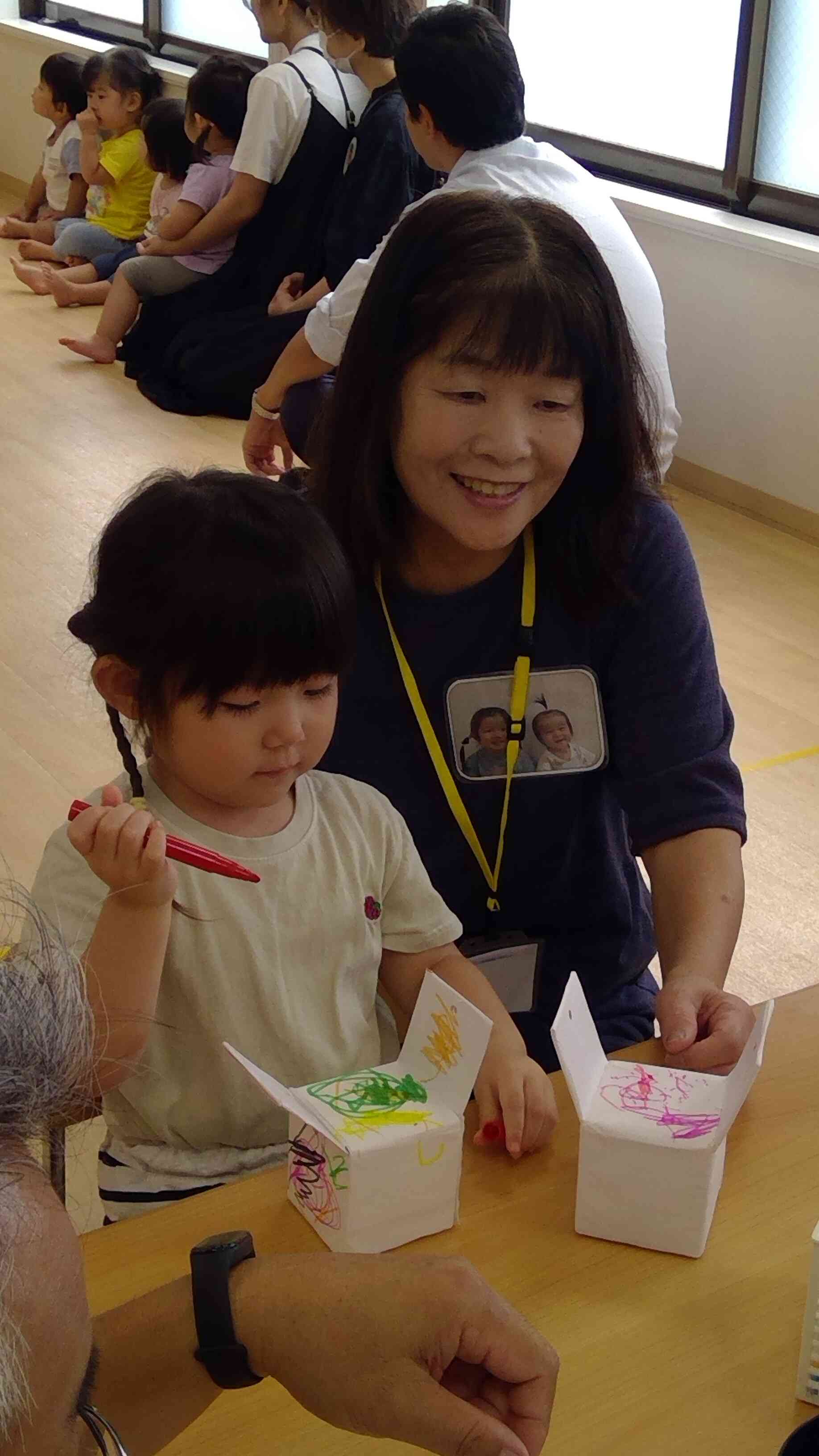 祖父母参観日　２歳児クラス