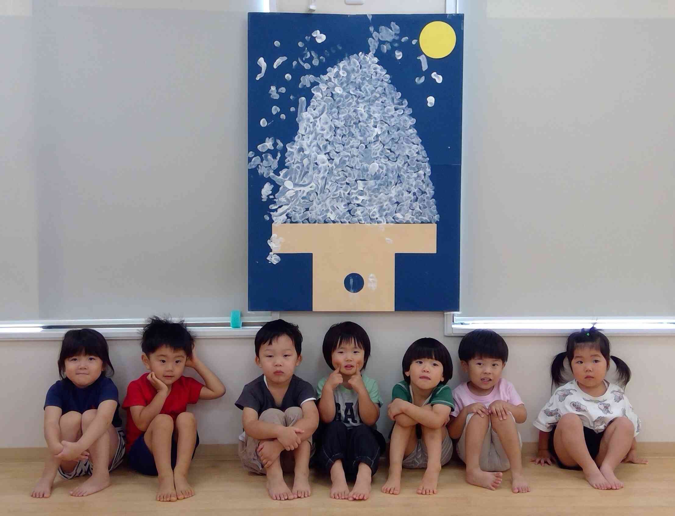 ２歳児クラス記念写真