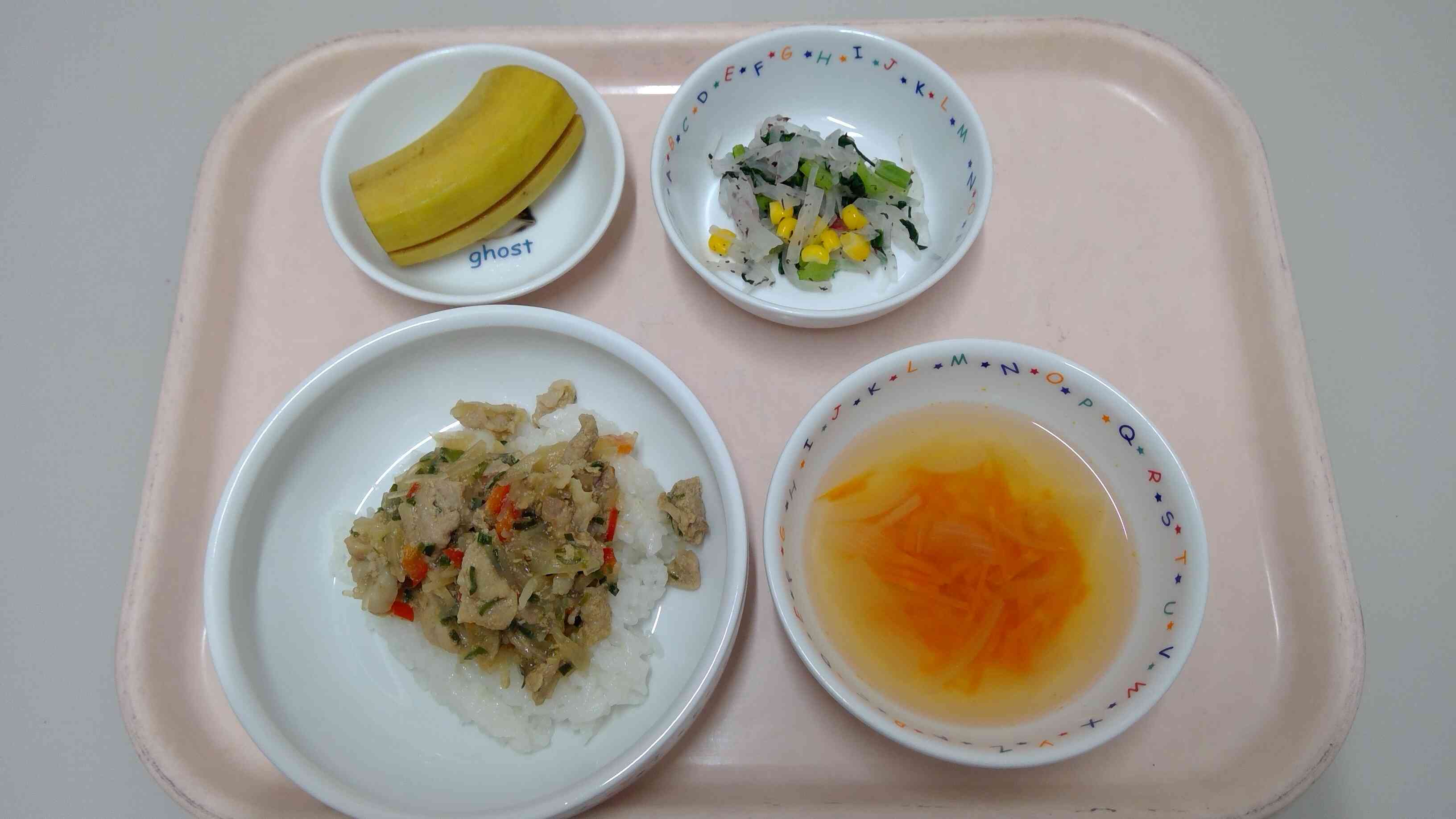 １０月４日幼児食献立