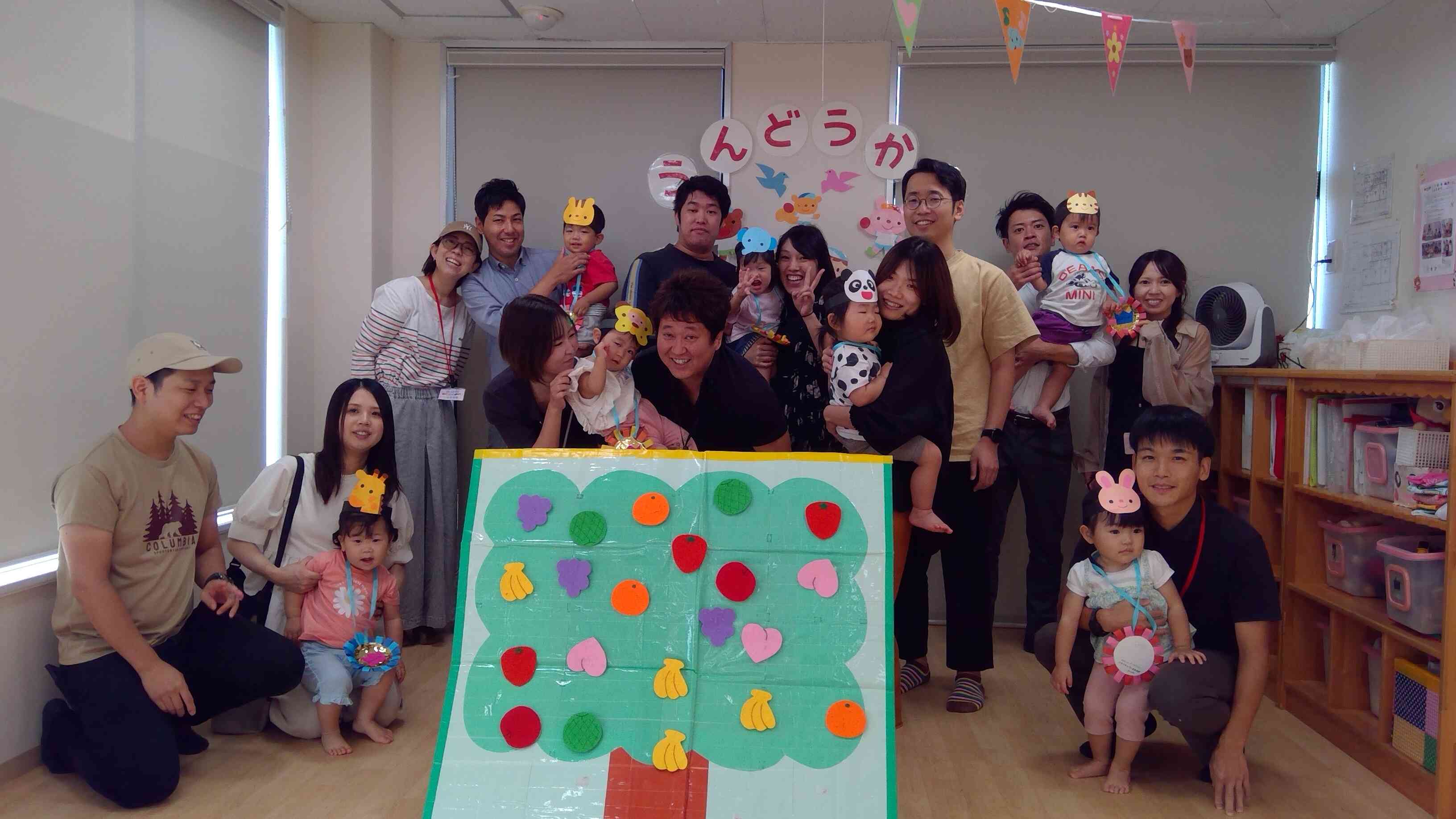 1歳児クラス　運動会ごっこ