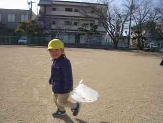 寒くてもやっぱり公園は楽しいね