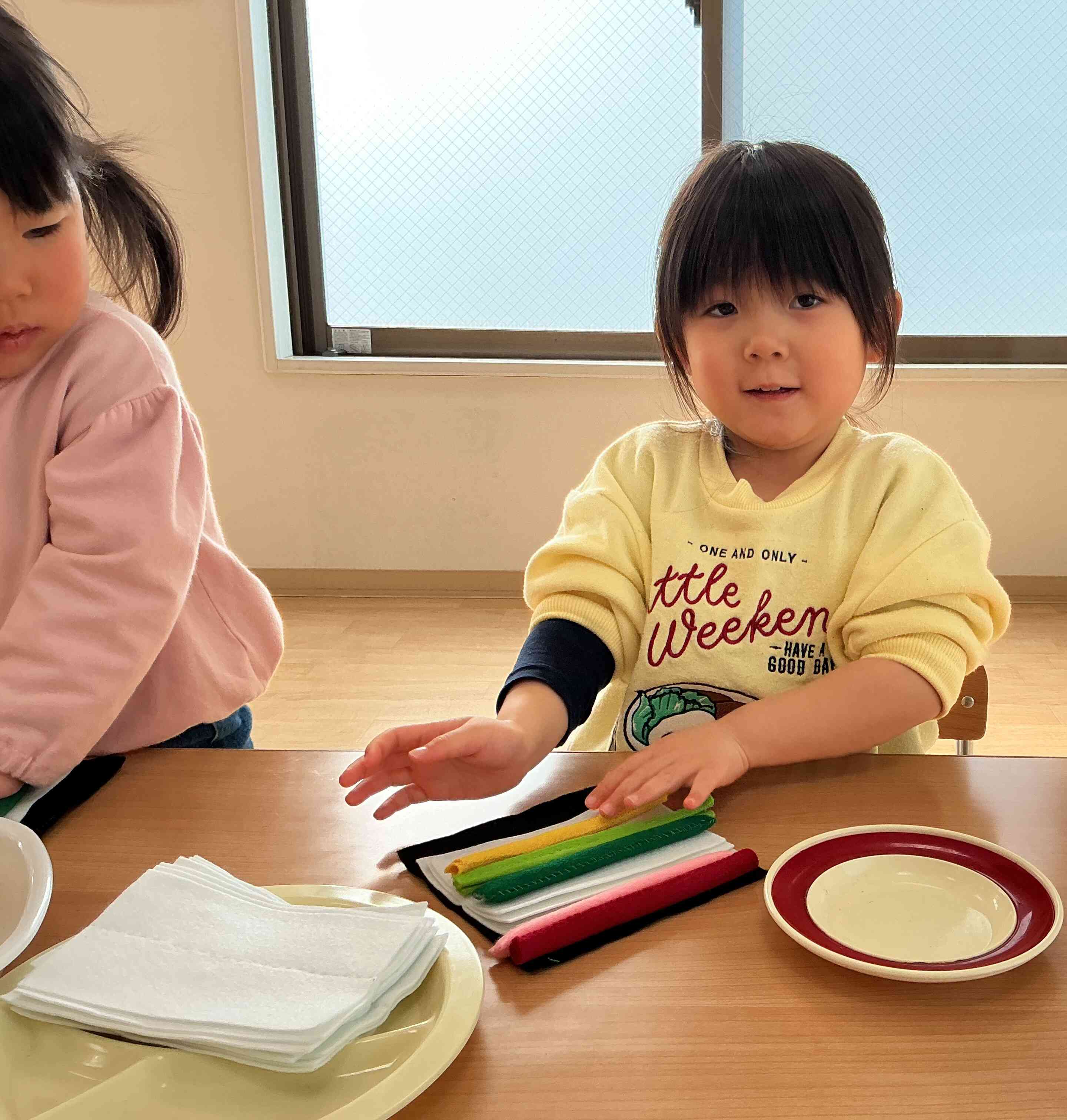 具沢山の巻きずしが完成しました