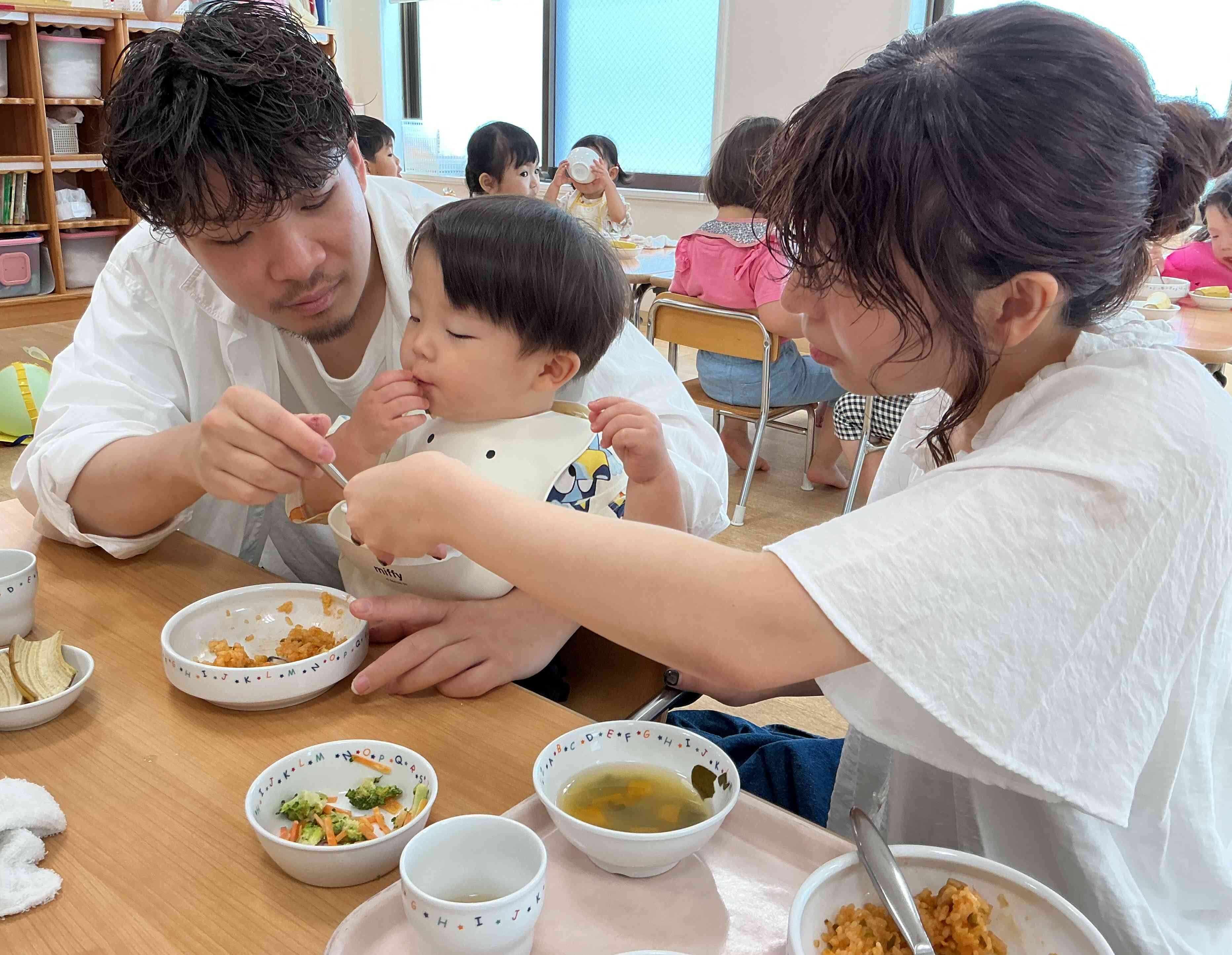 給食参観