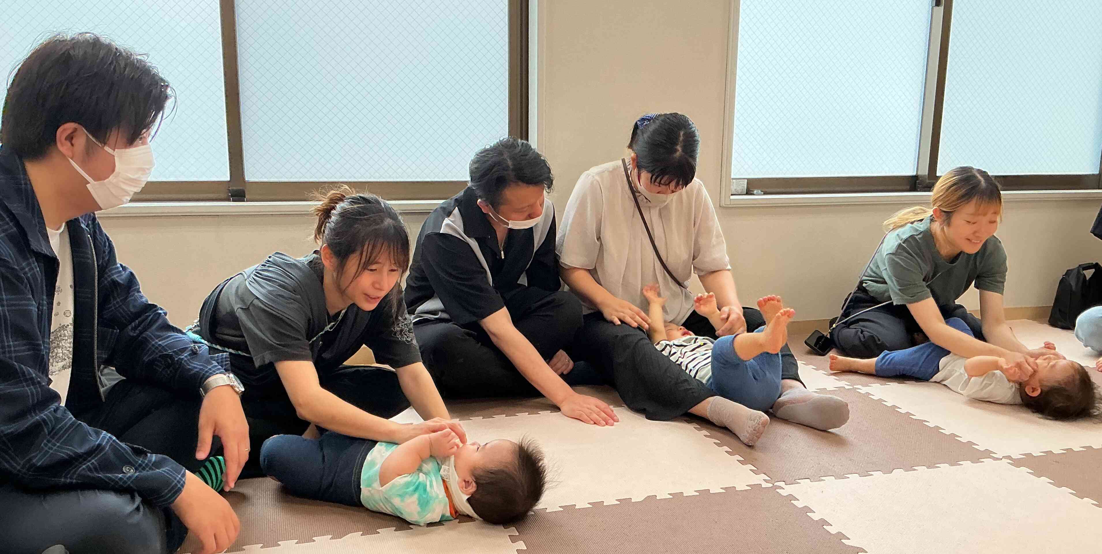 0歳児クラス参観日＆給食参観