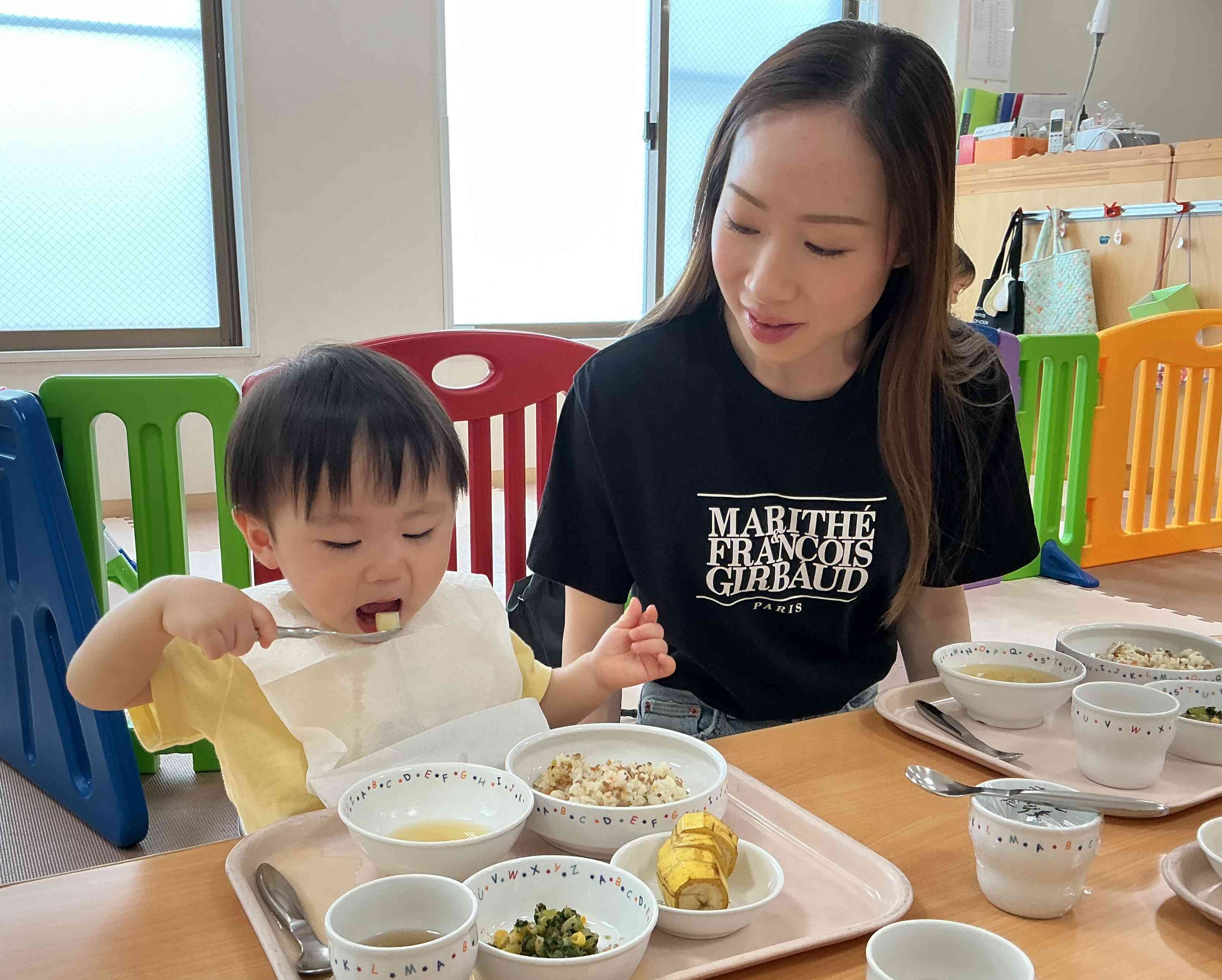 給食参観